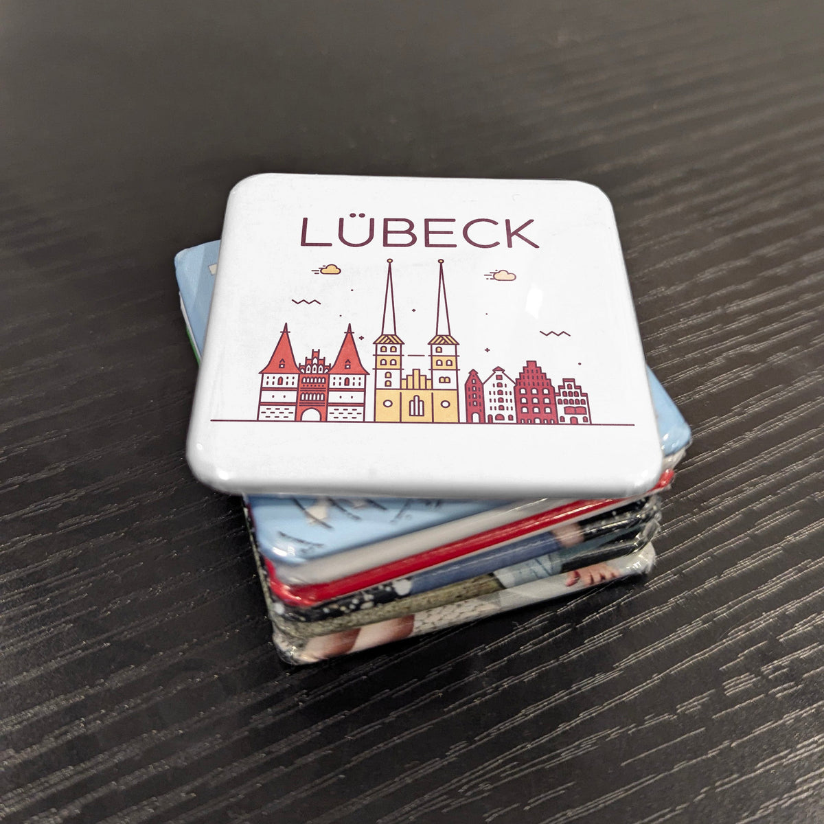 Lubeck Germany Magnet | Queen of the Hanseatic League and City of Thomas Mann | 2x2 | Made in Canada