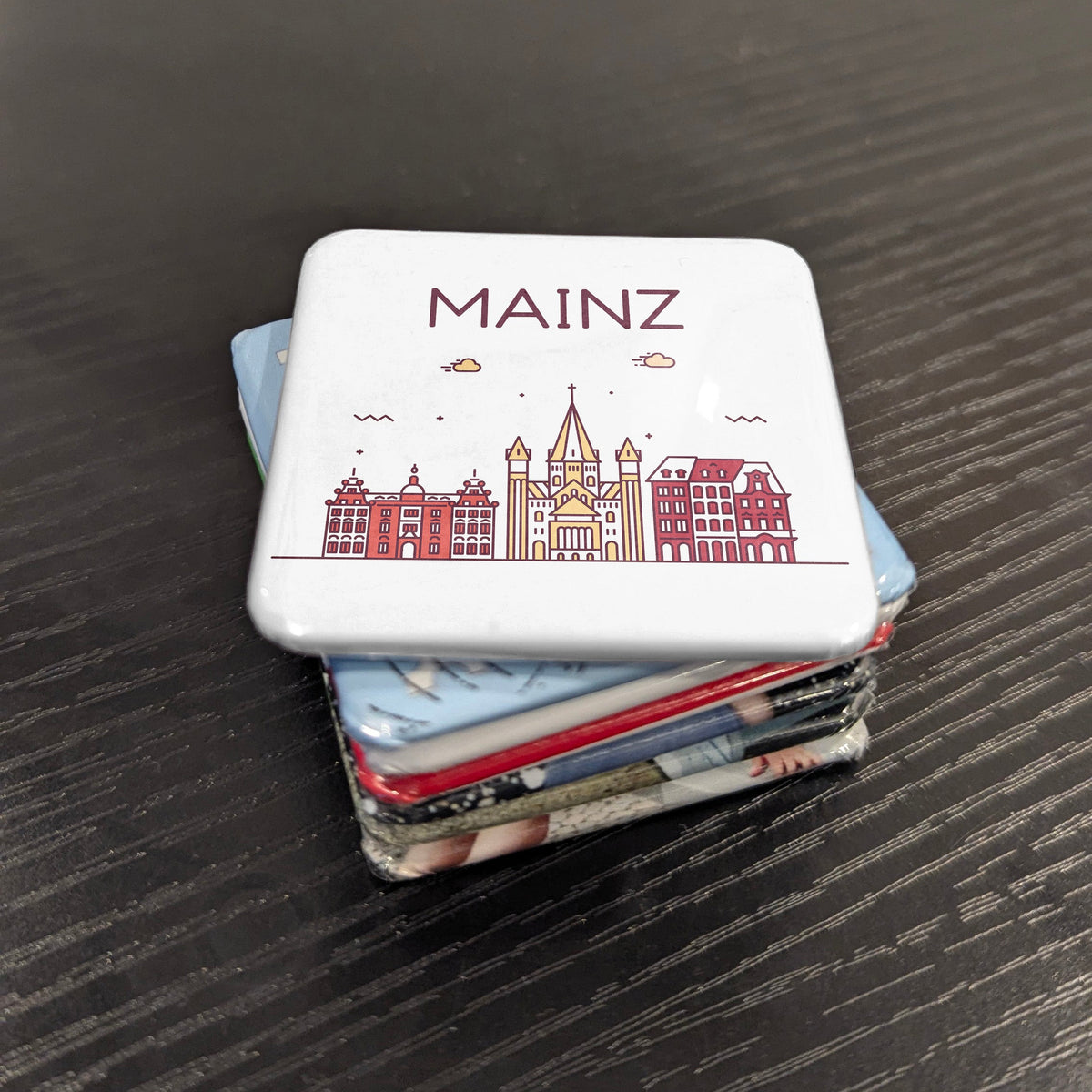 Mainz Germany Magnet | Gutenberg City on the Rhine and Cradle of the Printing Revolution | 2x2 | Made in Canada