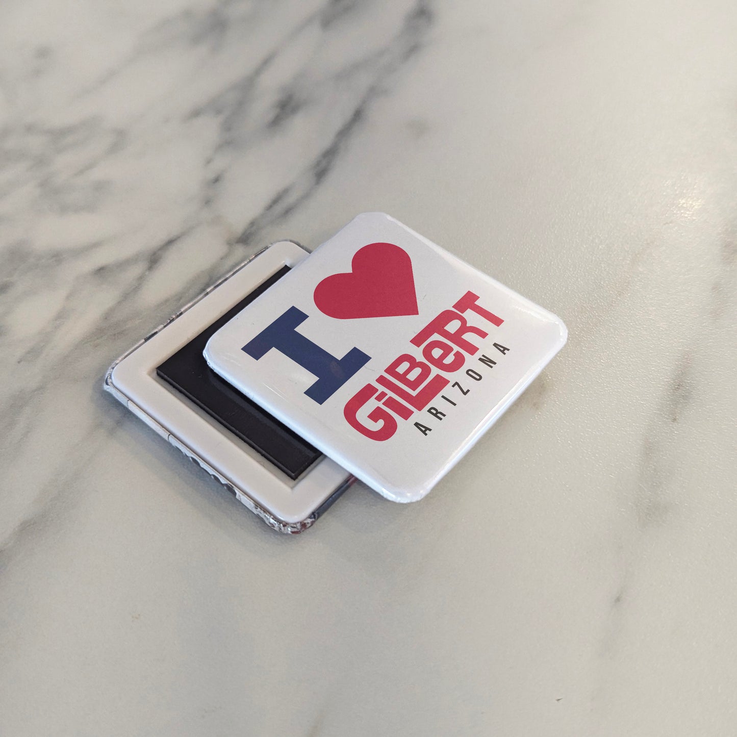 Gilbert Arizona Magnet | Desert Bloom | 2×2 | Made in Canada - PhiloPerse
