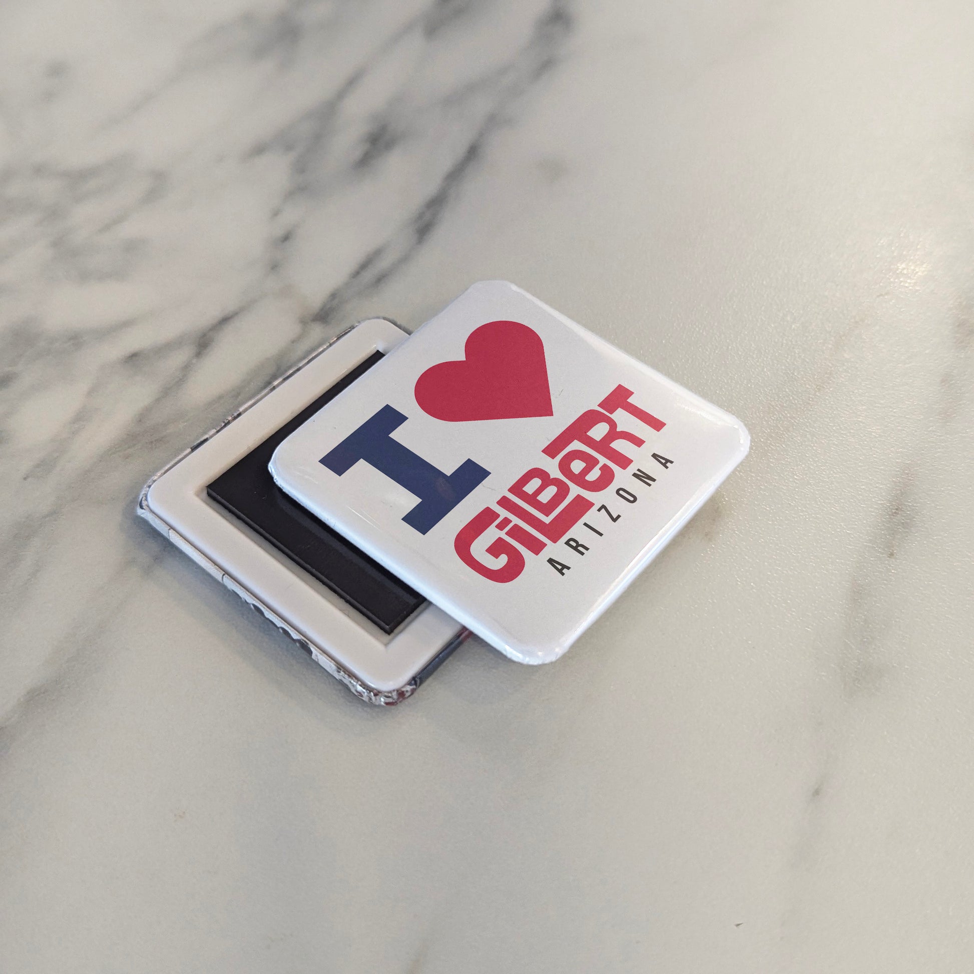 Gilbert Arizona Magnet | Desert Bloom | 2×2 | Made in Canada - PhiloPerse