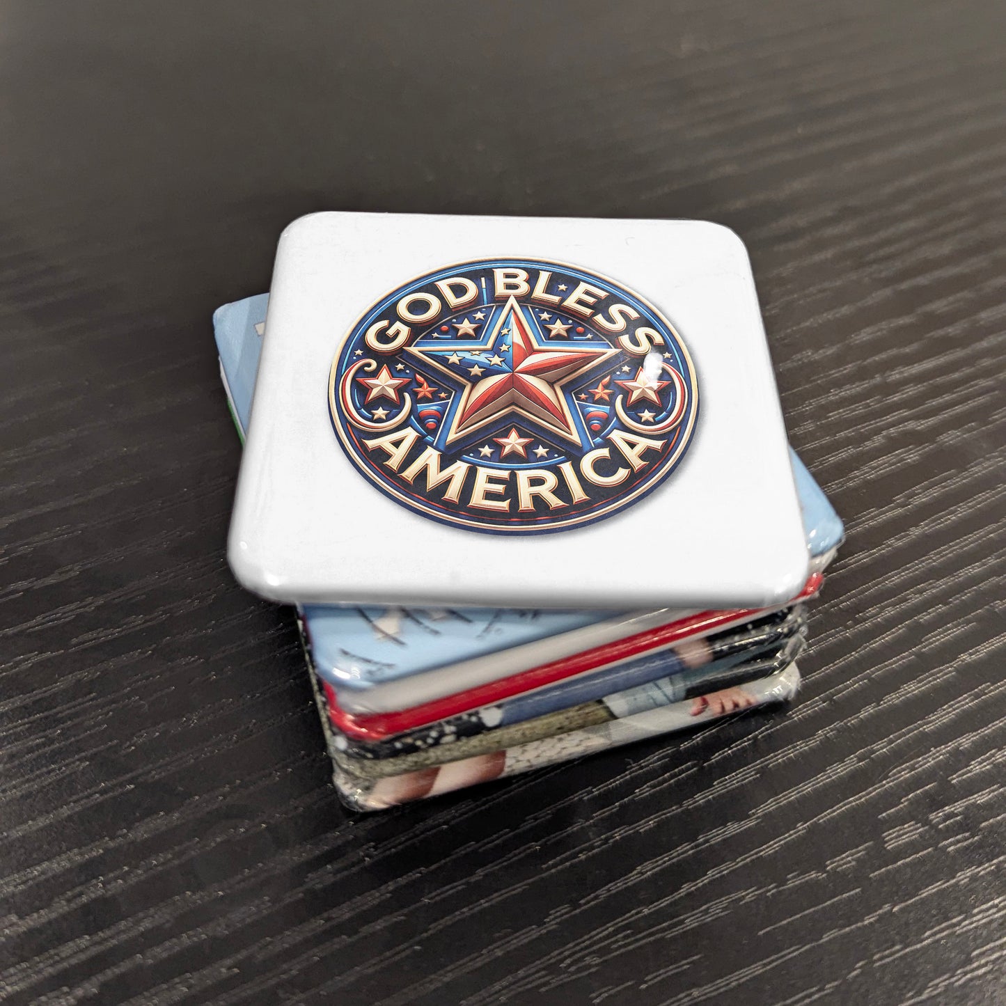 God Bless America Magnet | 2×2 | Made in Canada - PhiloPerse