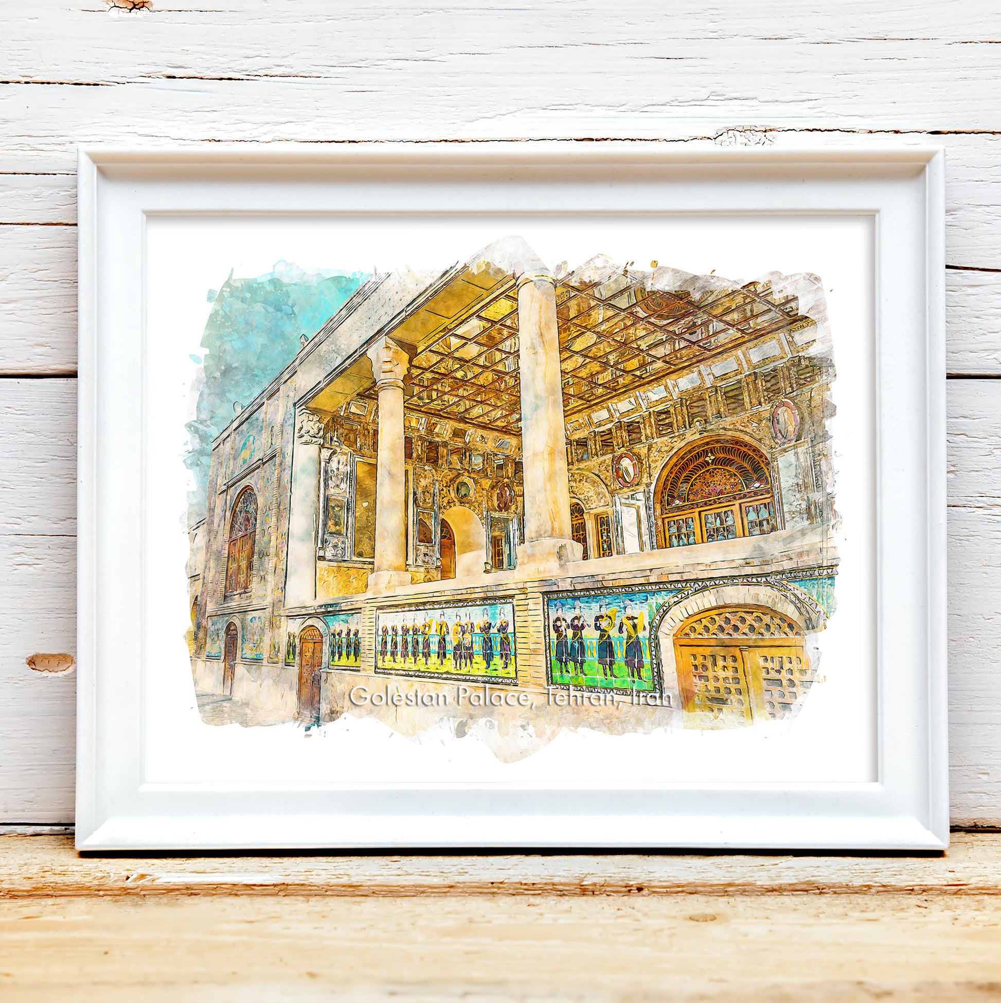 Tehran Golestan Palace, Iran, Art Print | 8×10 | Made in Canada - PhiloPerse