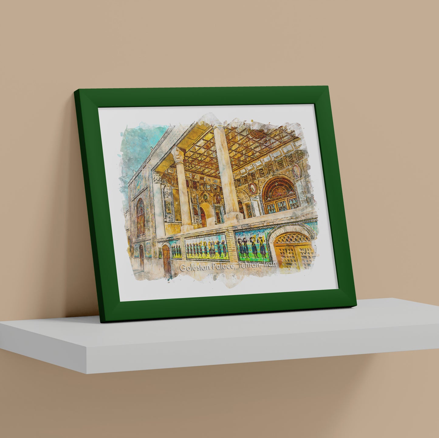 Tehran Golestan Palace, Iran, Art Print | 8×10 | Made in Canada - PhiloPerse