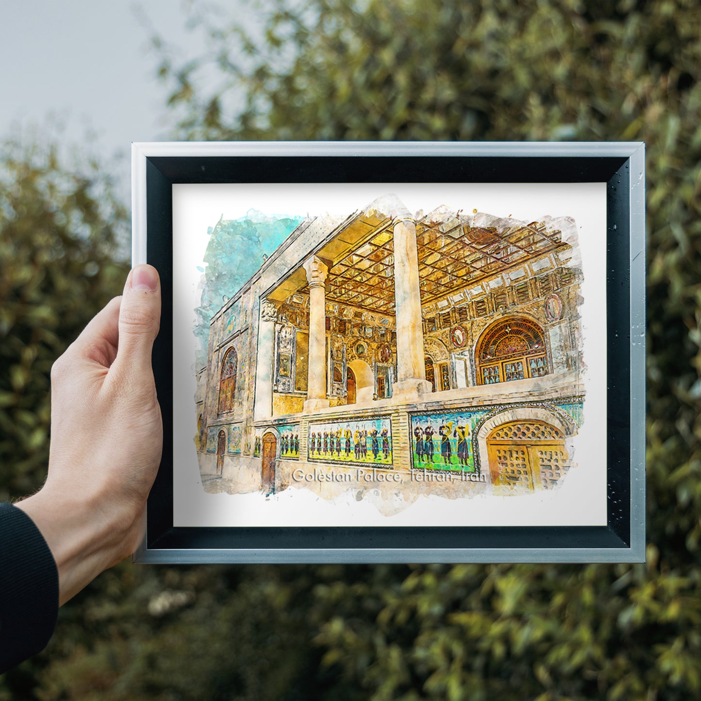Tehran Golestan Palace, Iran, Art Print | 8×10 | Made in Canada - PhiloPerse