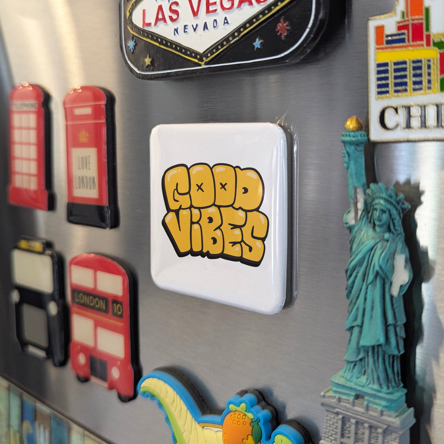 Good Vibes Fridge Magnet - PhiloPerse