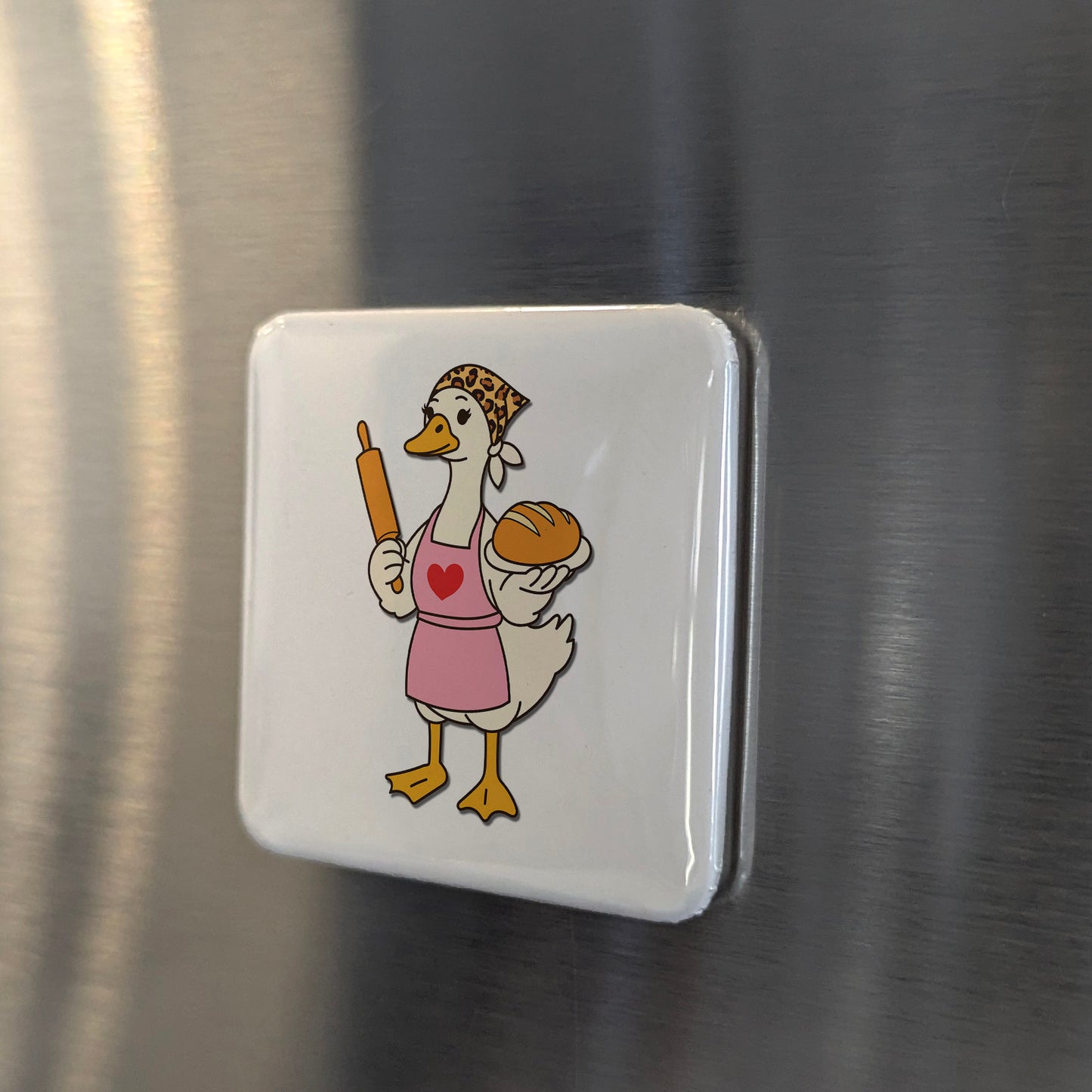 Goose Mom Baking Magnet | 2×2 | Made in Canada - PhiloPerse