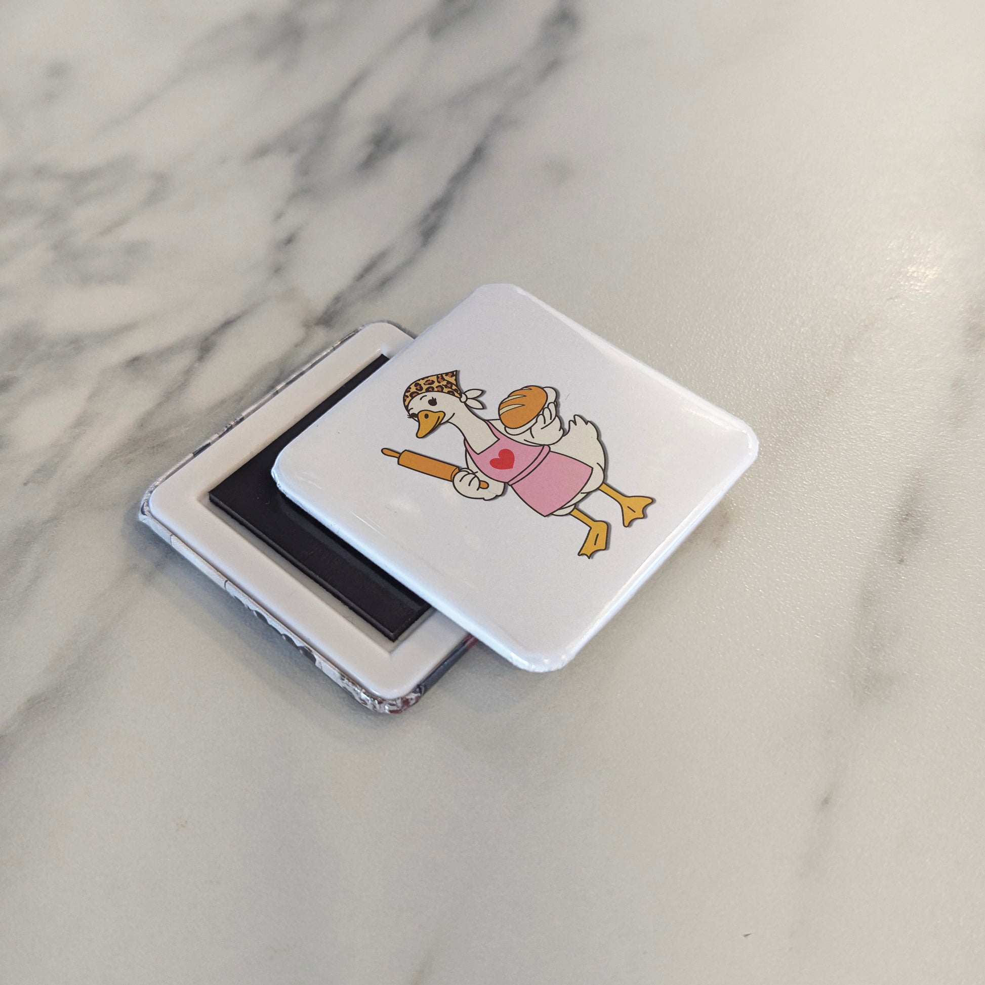 Goose Mom Baking Magnet | 2×2 | Made in Canada - PhiloPerse