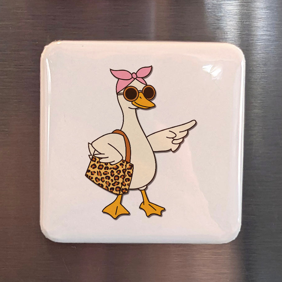 Goose Mom Shopping Magnet | 2×2 | Made in Canada - PhiloPerse