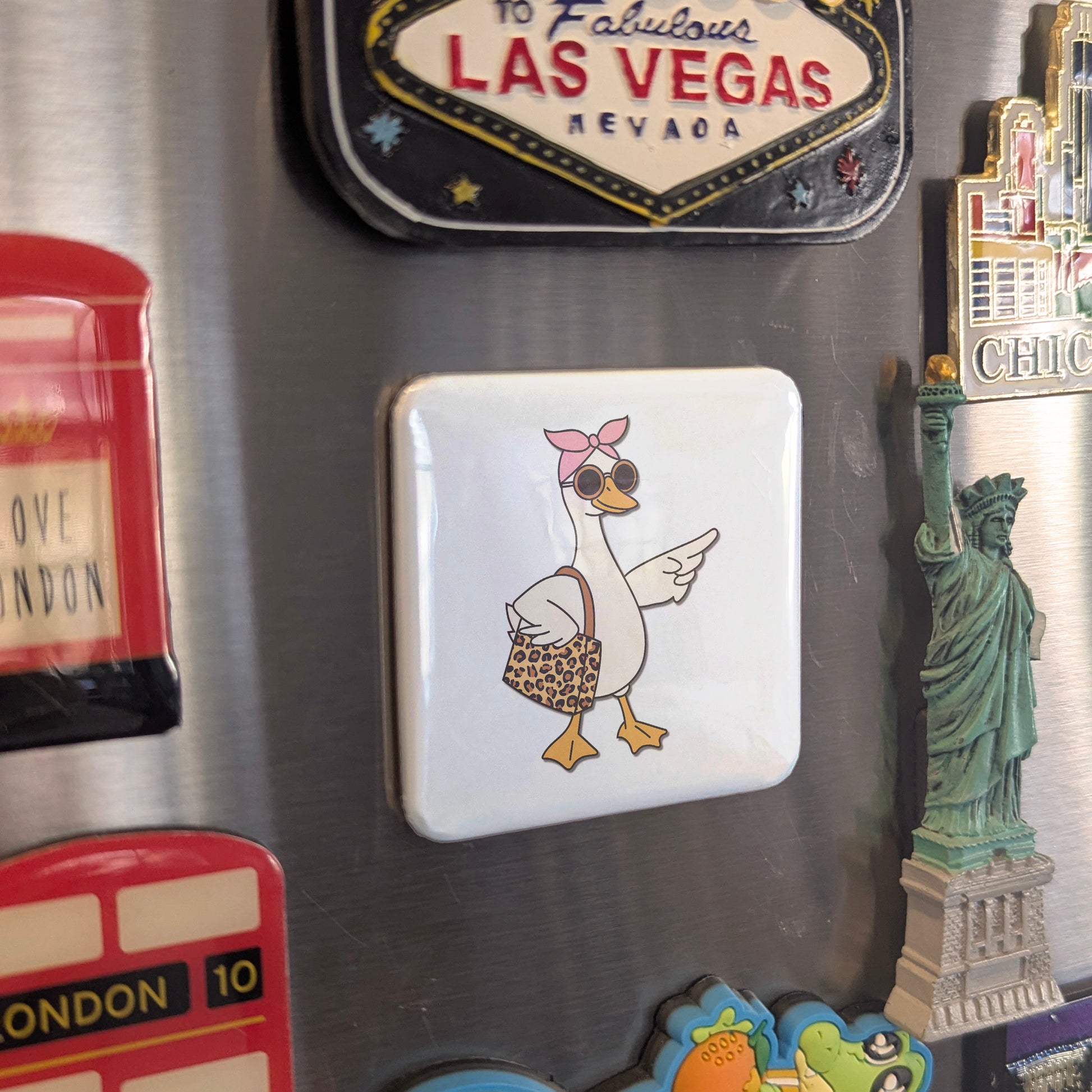 Goose Mom Shopping Magnet | 2×2 | Made in Canada - PhiloPerse