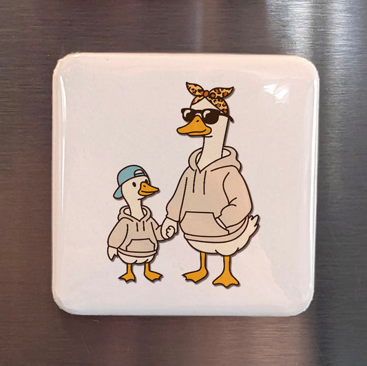 Goose Mom is Cool Magnet | 2×2 | Made in Canada - PhiloPerse