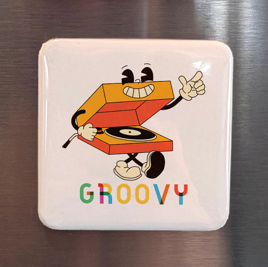 Groovy Fridge Magnet - PhiloPerse