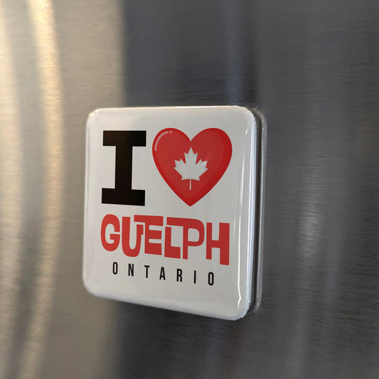 Guelph Ontario Magnet | Royal City on the Speed | 2x2 | Made in Canada - PhiloPerse