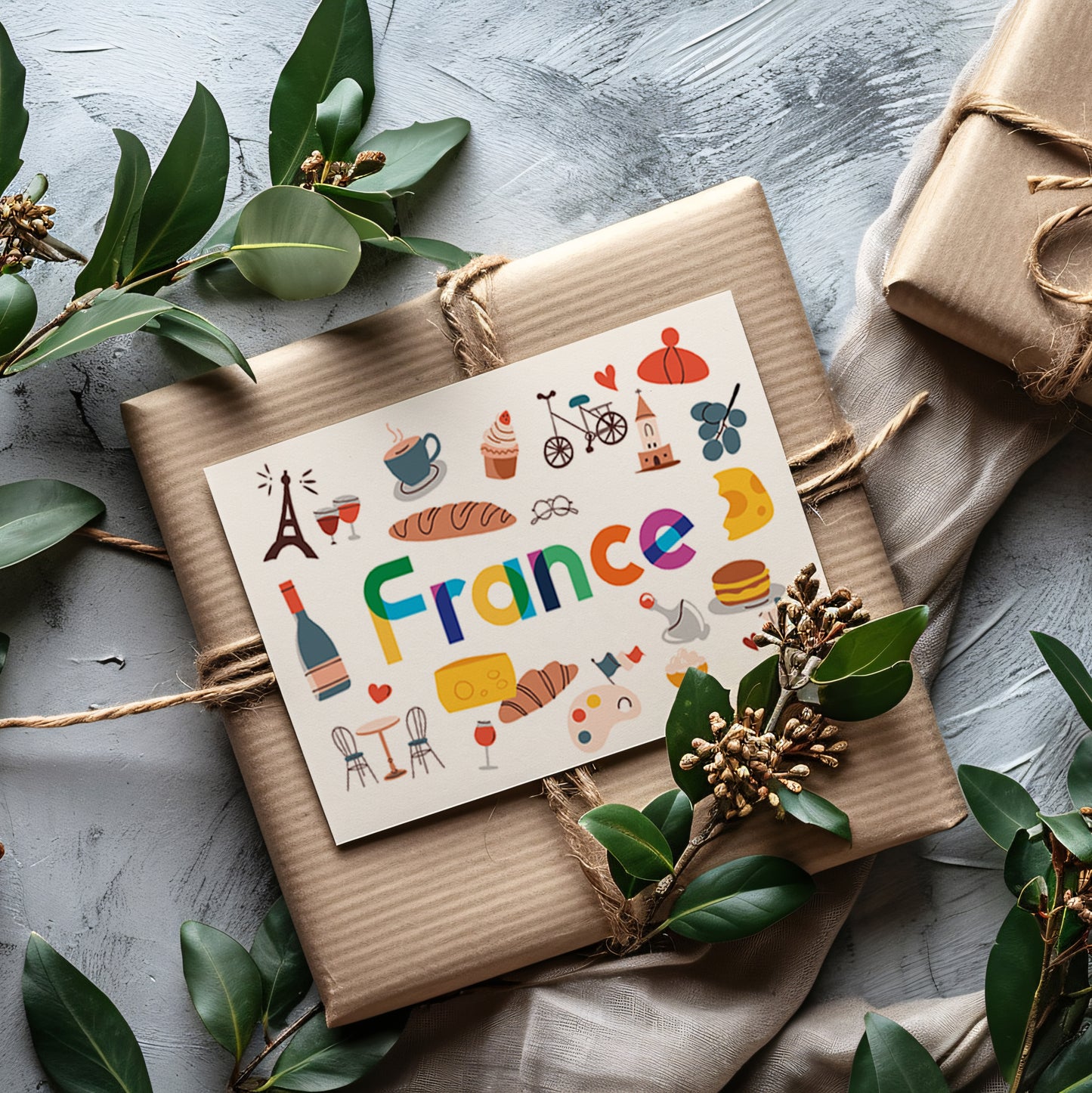 France Illustrated Art Print & Wall Art | Made in Canada - PhiloPerse