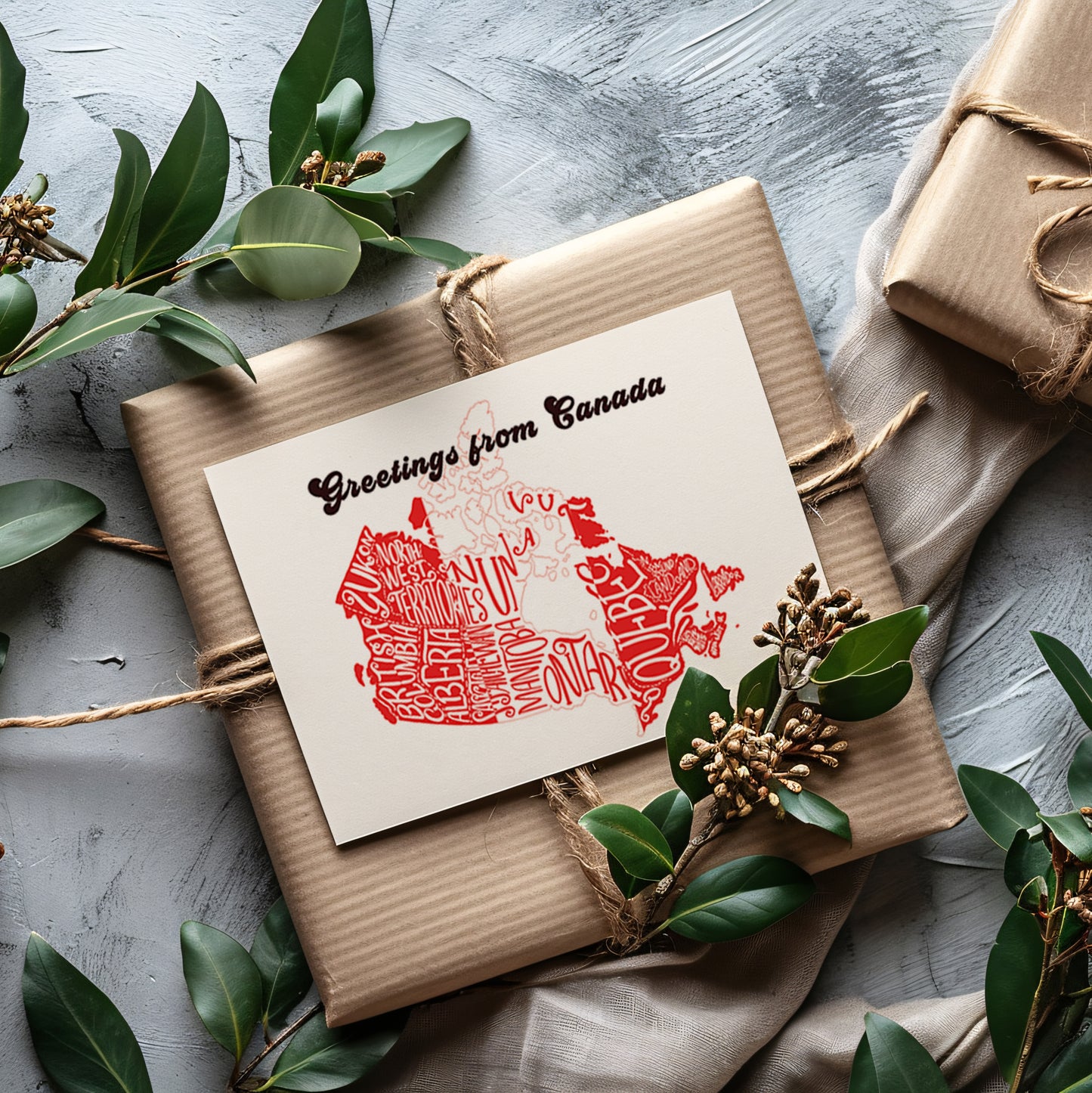 Greetings from Canada Art Print & Wall Art | Made in Canada - PhiloPerse