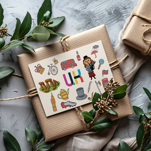 UK Illustrated Art Print & Wall Art | Made in Canada - PhiloPerse