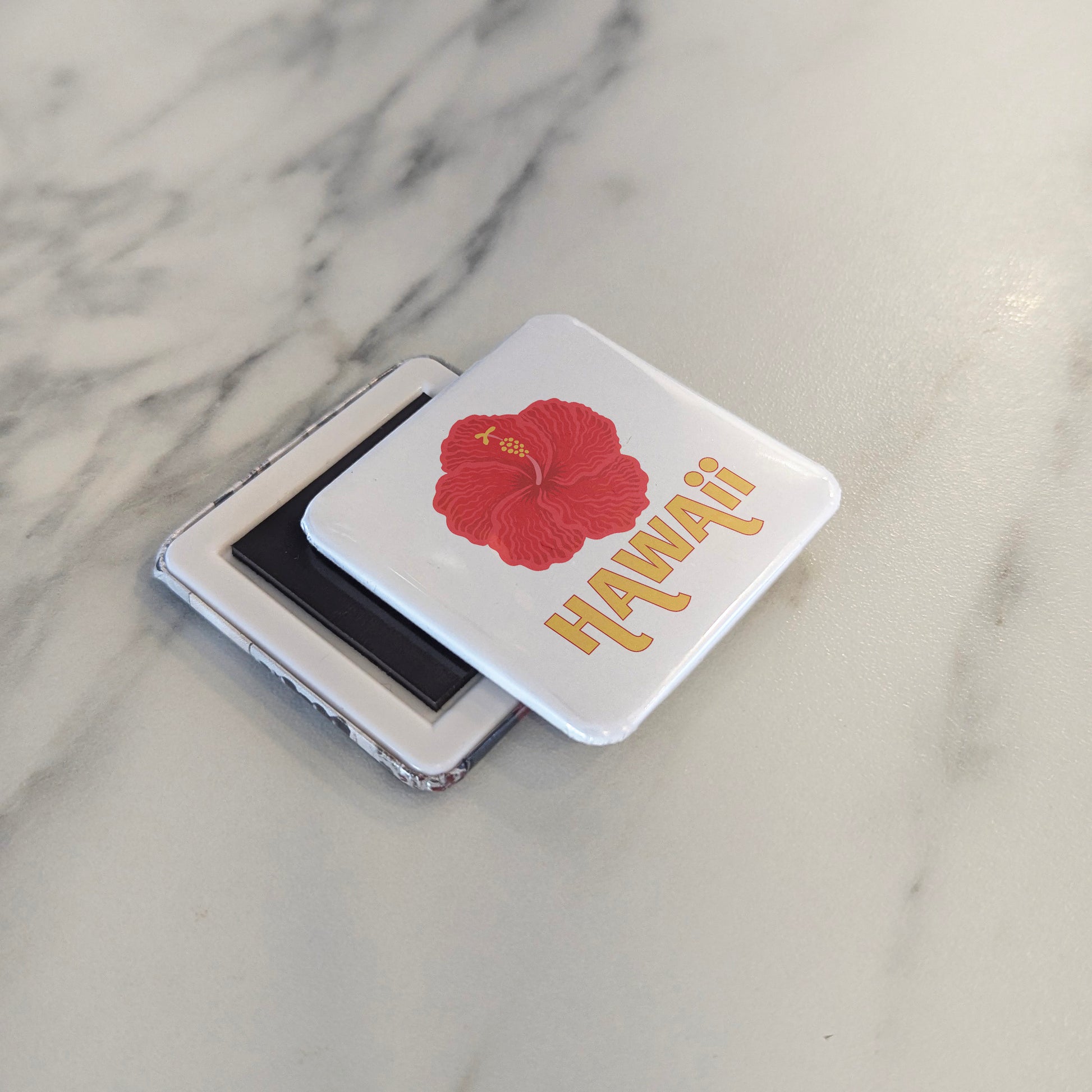 Hawaii Magnet | Aloha Hibiscus | 2×2 | Made in Canada - PhiloPerse