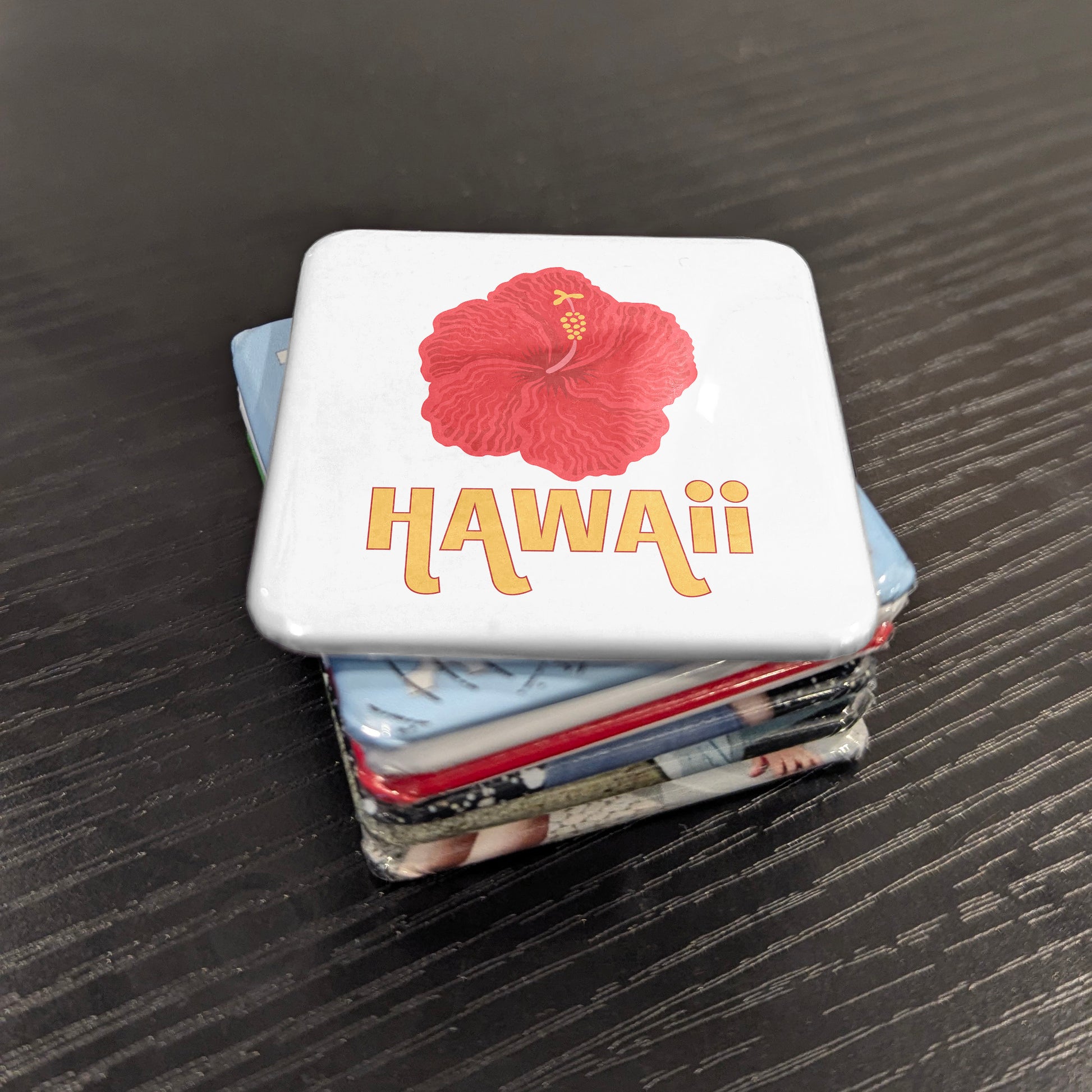 Hawaii Magnet | Aloha Hibiscus | 2×2 | Made in Canada - PhiloPerse