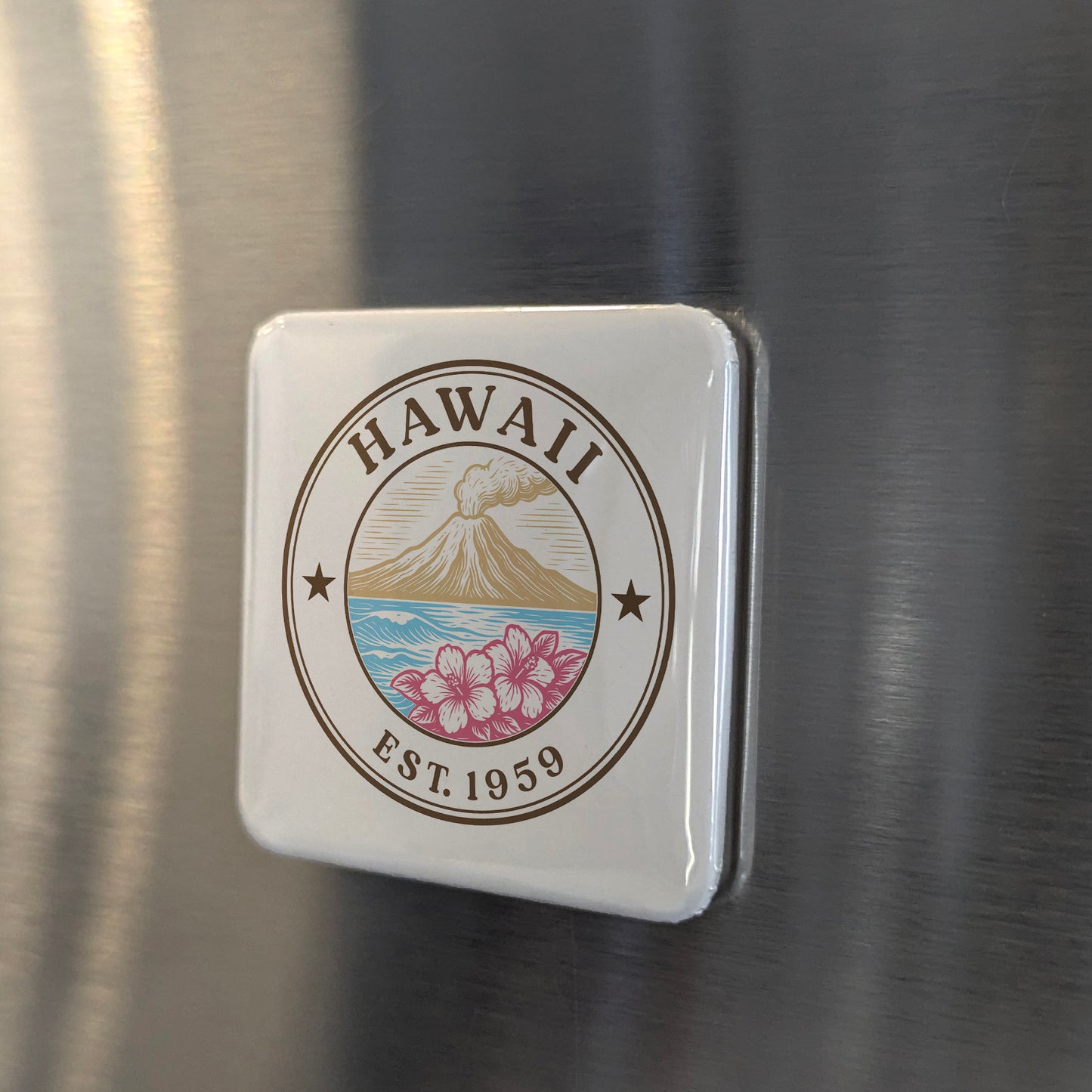 Hawaii Magnet | The Aloha State | 2×2 | Made in Canada - PhiloPerse