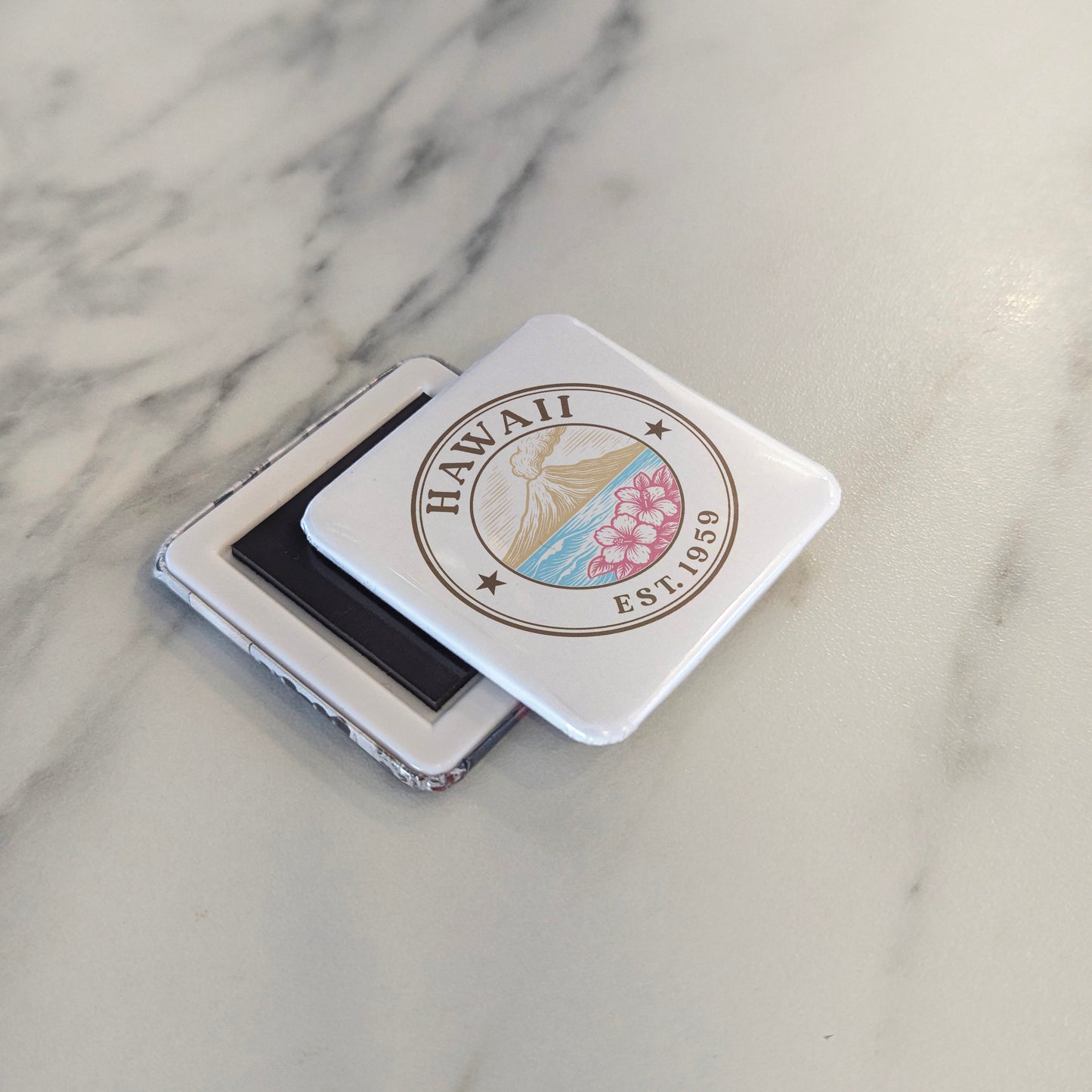 Hawaii Magnet | The Aloha State | 2×2 | Made in Canada - PhiloPerse