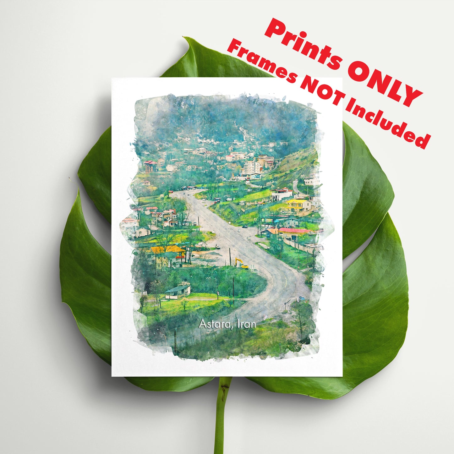 Astara Heyran Road, Iran, Art Print | 8×10 | Made in Canada - PhiloPerse