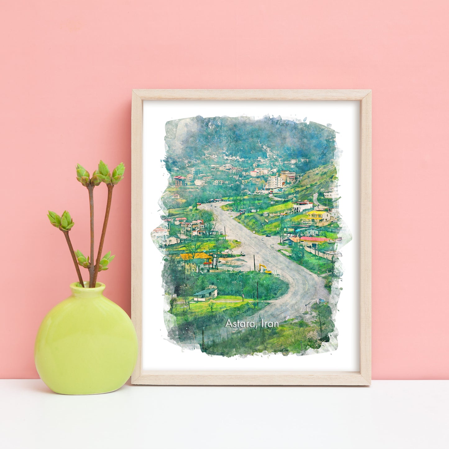Astara Heyran Road, Iran, Art Print | 8×10 | Made in Canada - PhiloPerse
