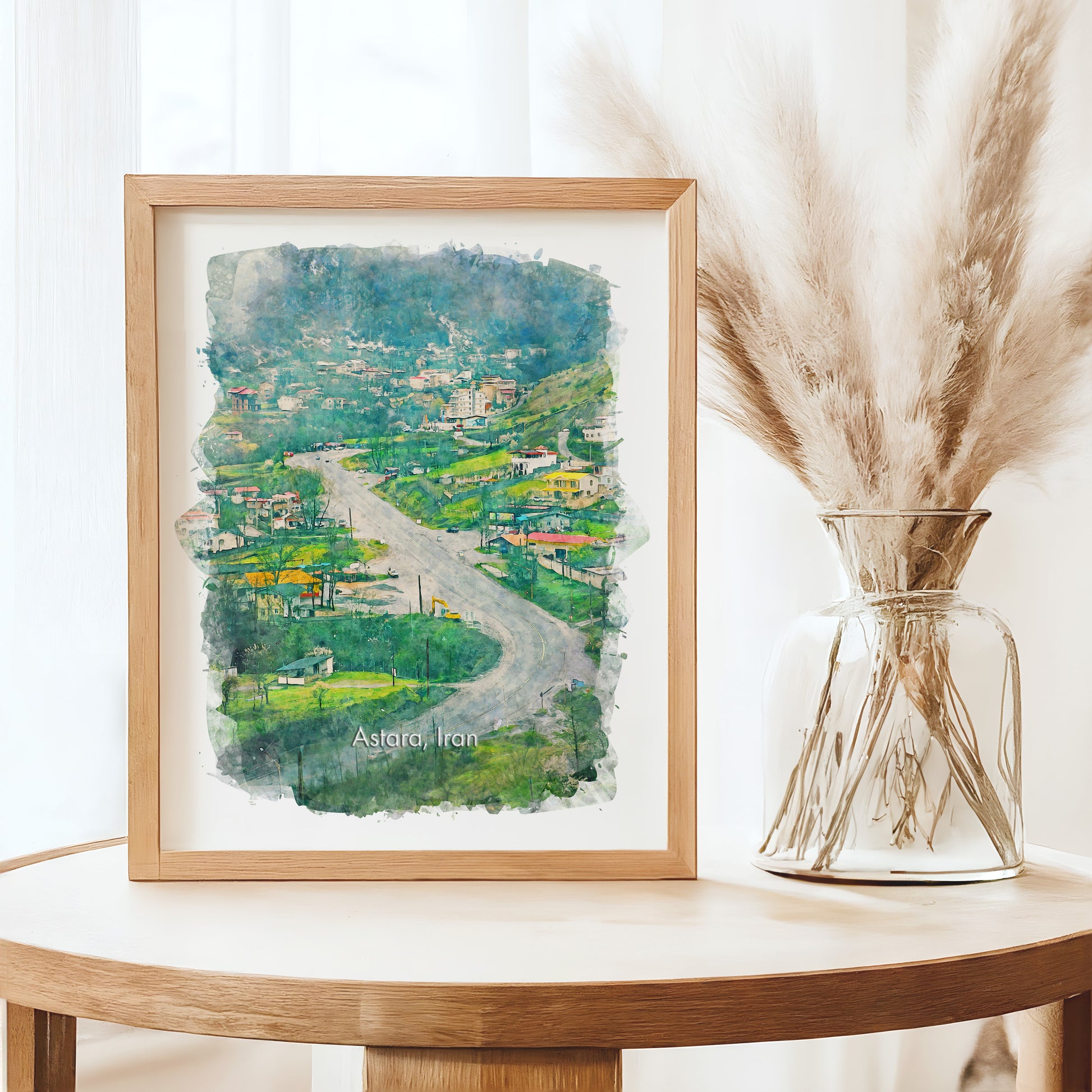 Astara Heyran Road, Iran, Art Print | 8×10 | Made in Canada - PhiloPerse