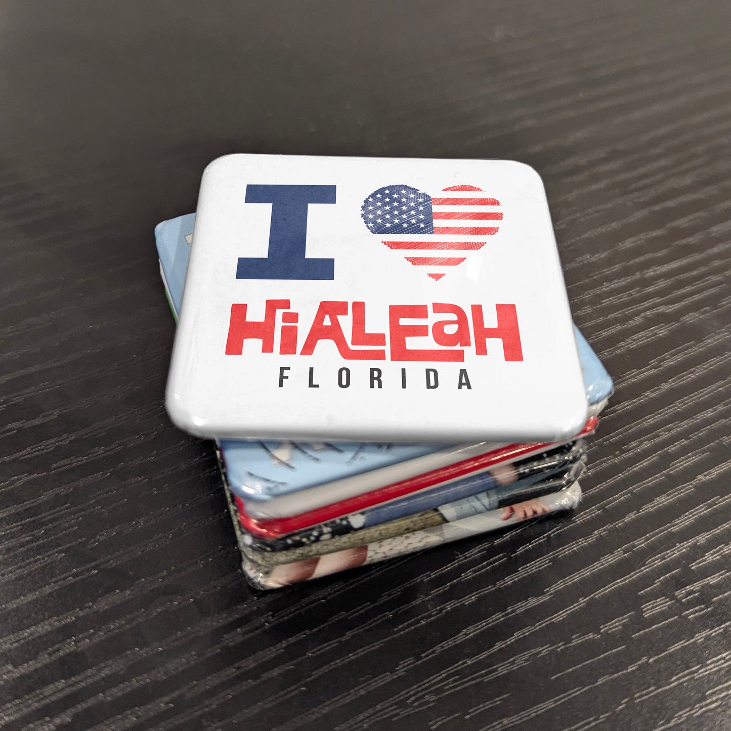 Hialeah Florida Magnet | City of Progress | 2×2 | Made in Canada - PhiloPerse