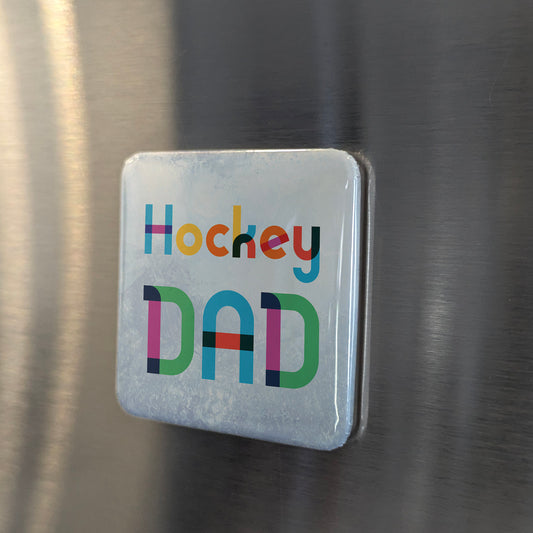 Hockey Dad Fridge Magnet - PhiloPerse