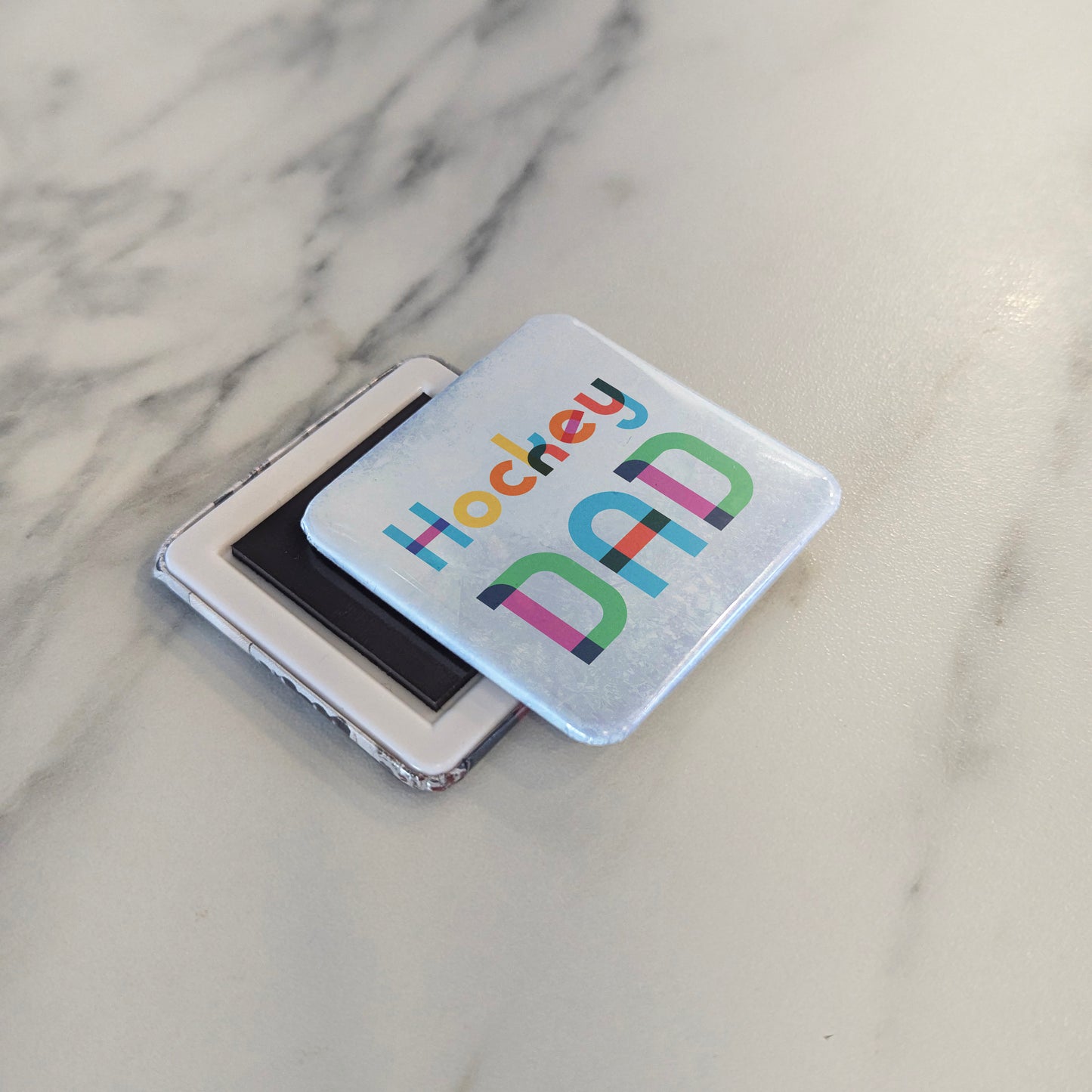 Hockey Dad Fridge Magnet - PhiloPerse