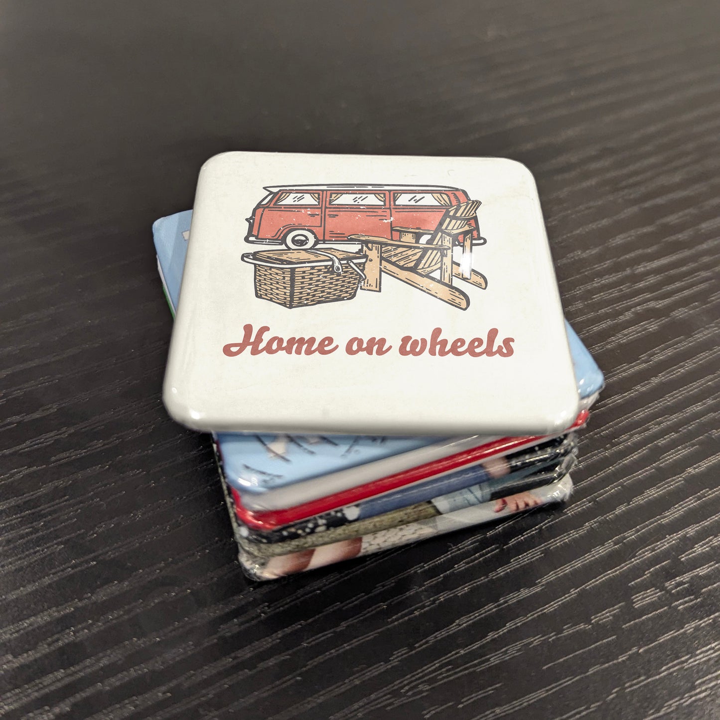Home on Wheels Fridge Magnet - PhiloPerse