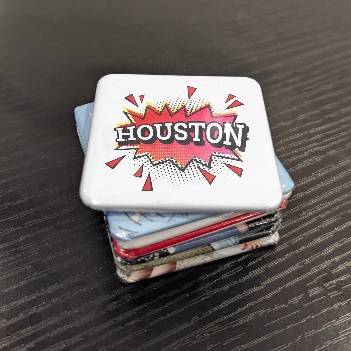 Houston Texas Magnet | Space City Boom | 2×2 | Made in Canada - PhiloPerse