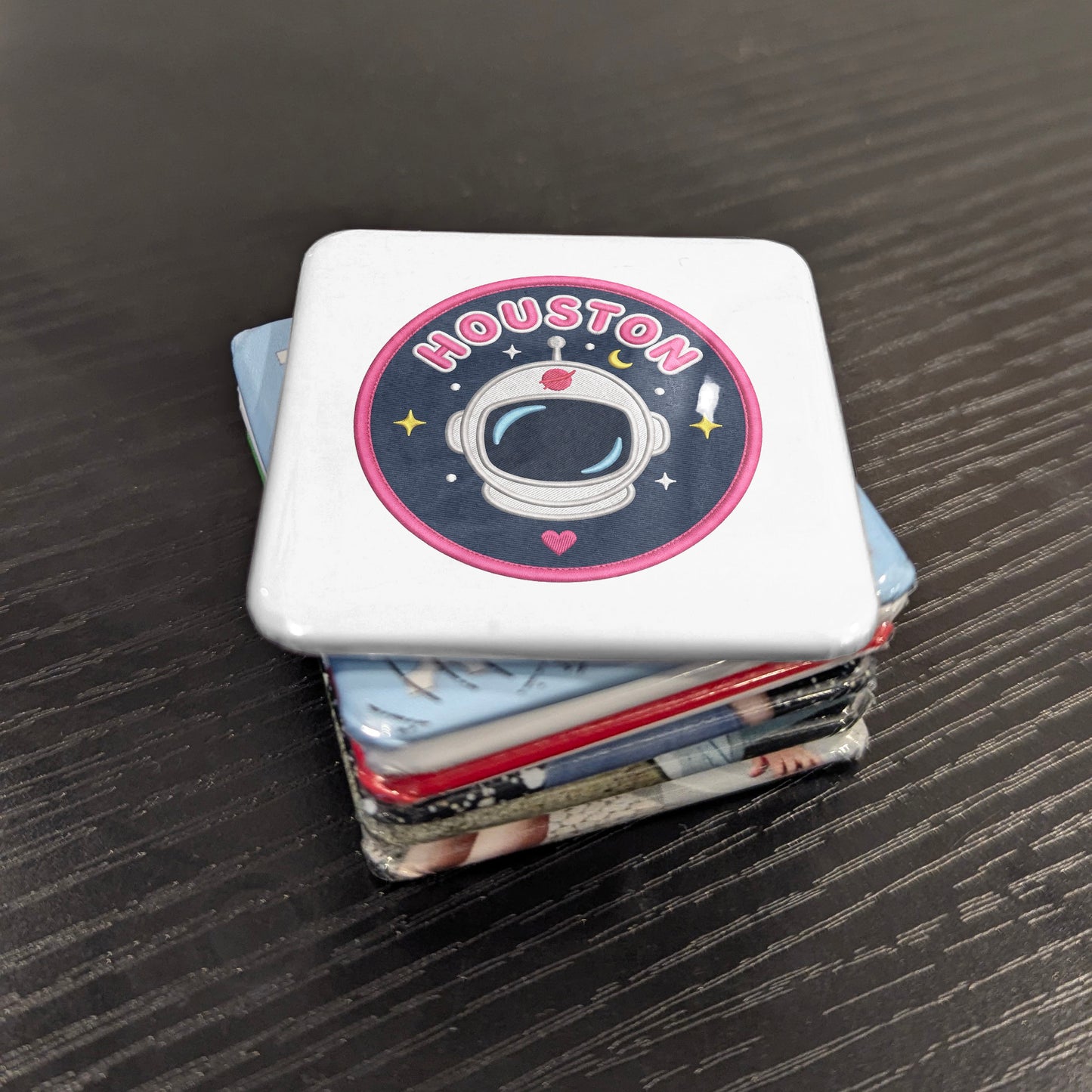 Houston Texas Magnet | Space Patch | 2×2 | Made in Canada - PhiloPerse