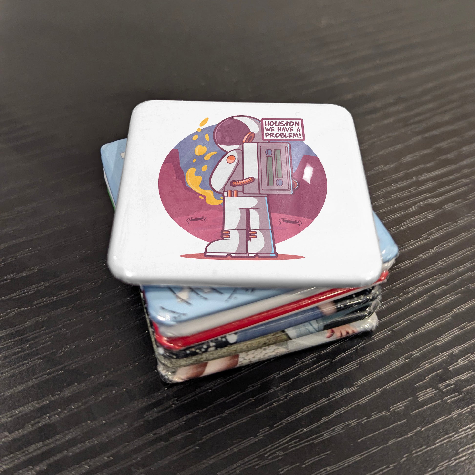 Houston Texas Magnet | Houston We Have a Problem | 2×2 | Made in Canada - PhiloPerse
