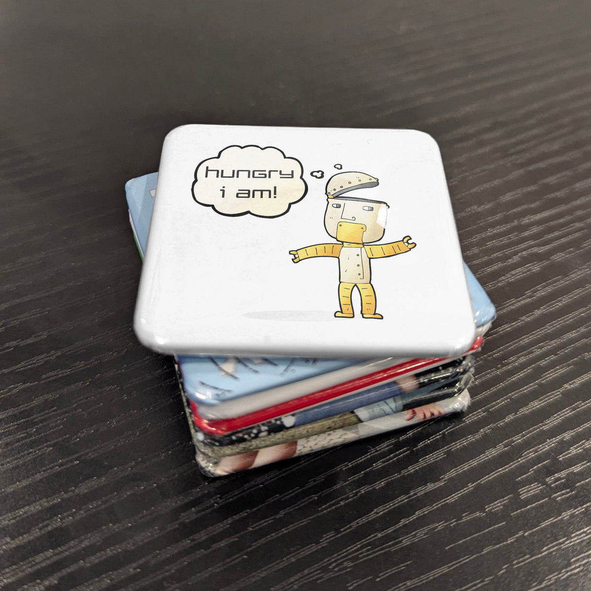 Hungry I Am Magnet | Ready to Refuel | 2×2 | Made in Canada - PhiloPerse