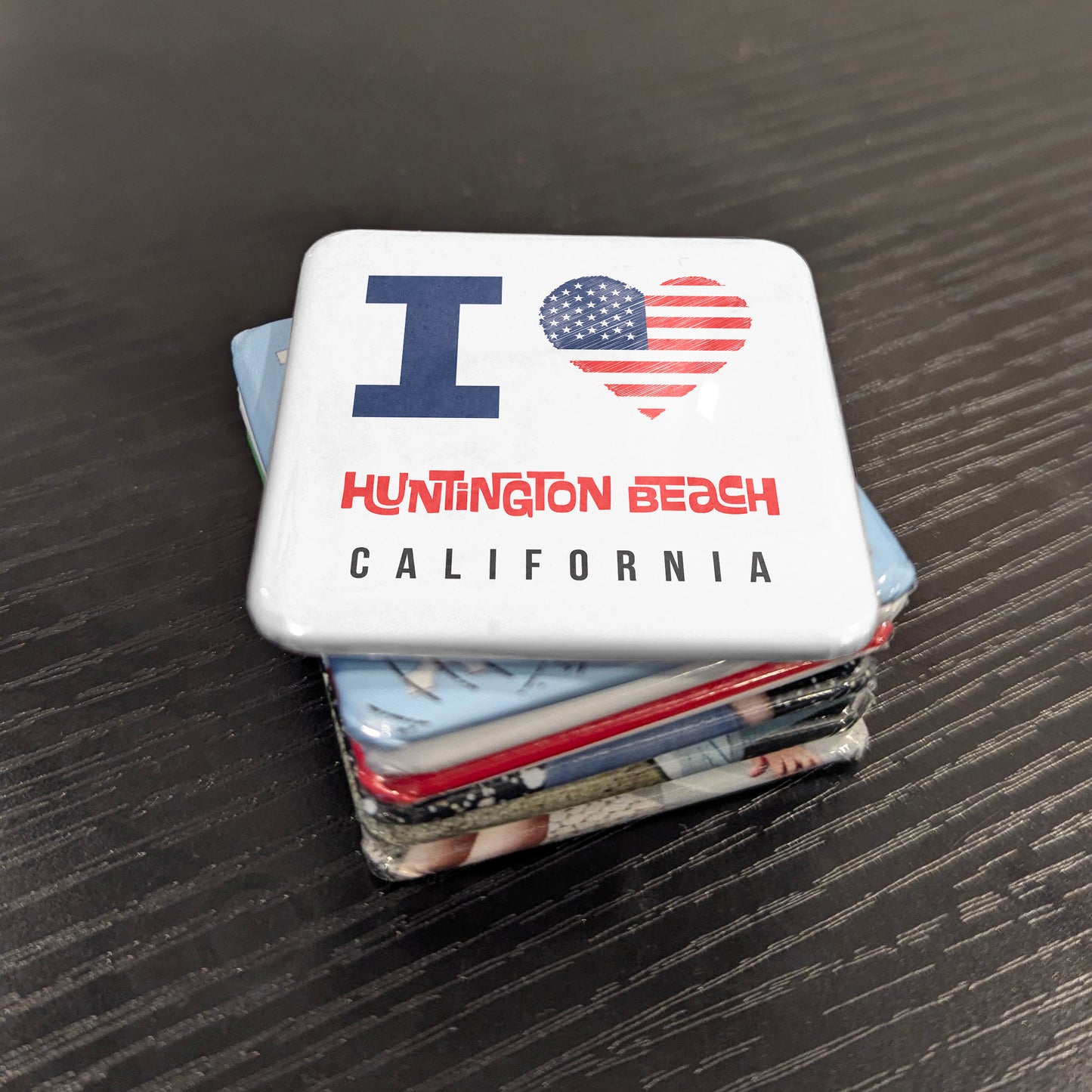 Huntington Beach California Magnet | Surf City USA | 2×2 | Made in Canada - PhiloPerse