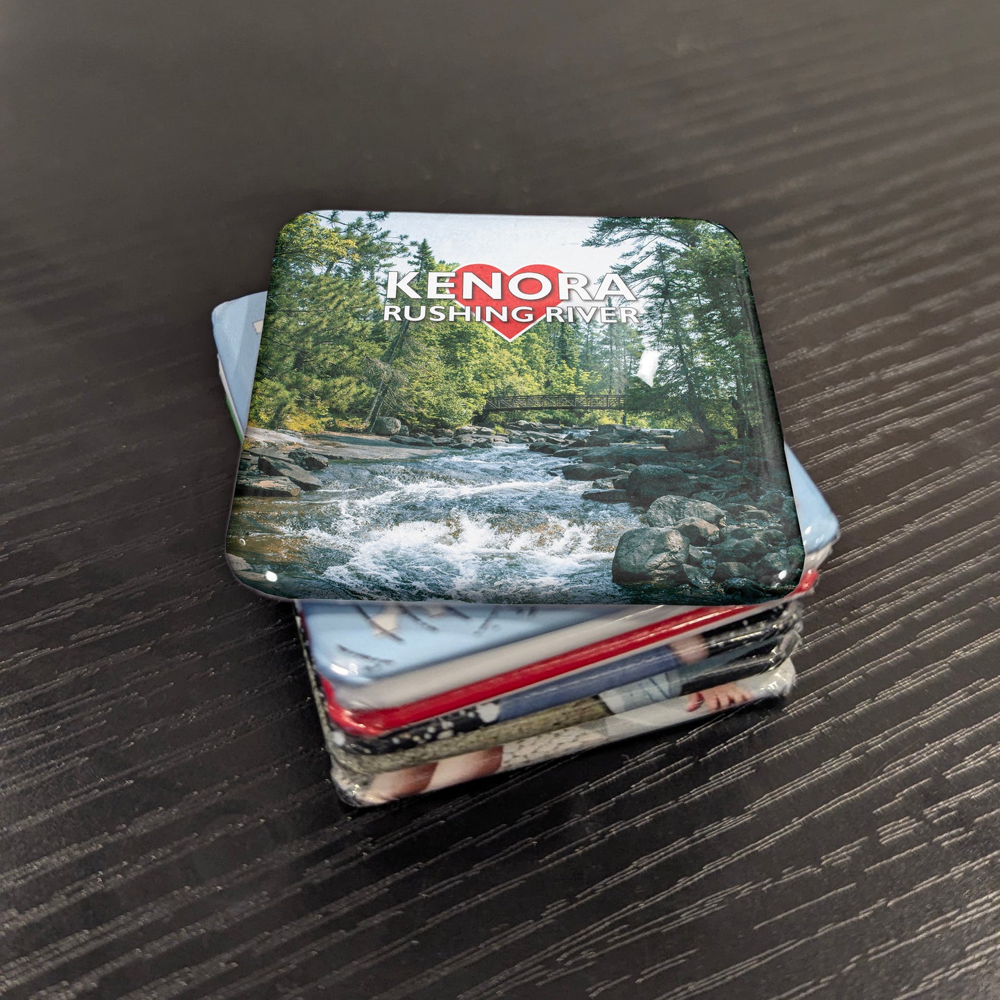 Kenora - Rushing River Fridge Magnet - PhiloPerse