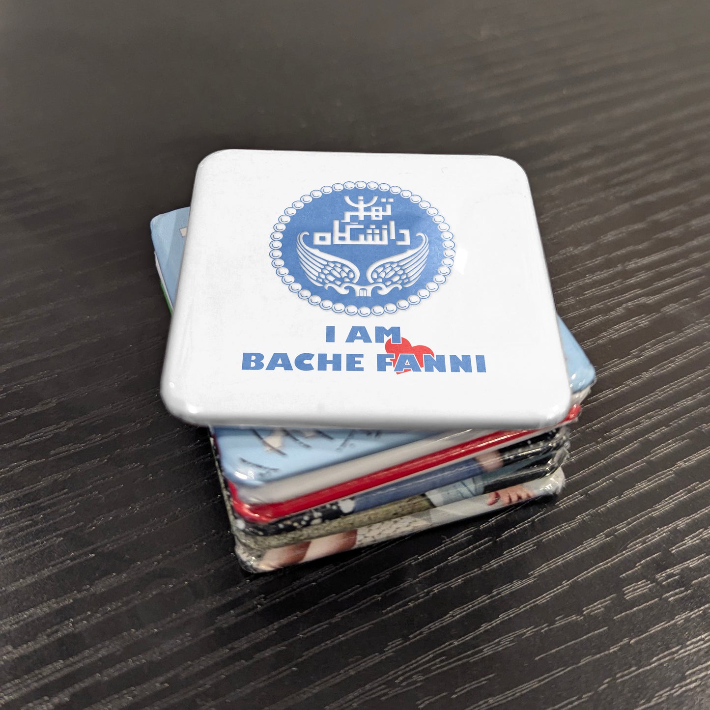 I AM BACHE FANNI from University of Tehran Fridge Magnet - PhiloPerse