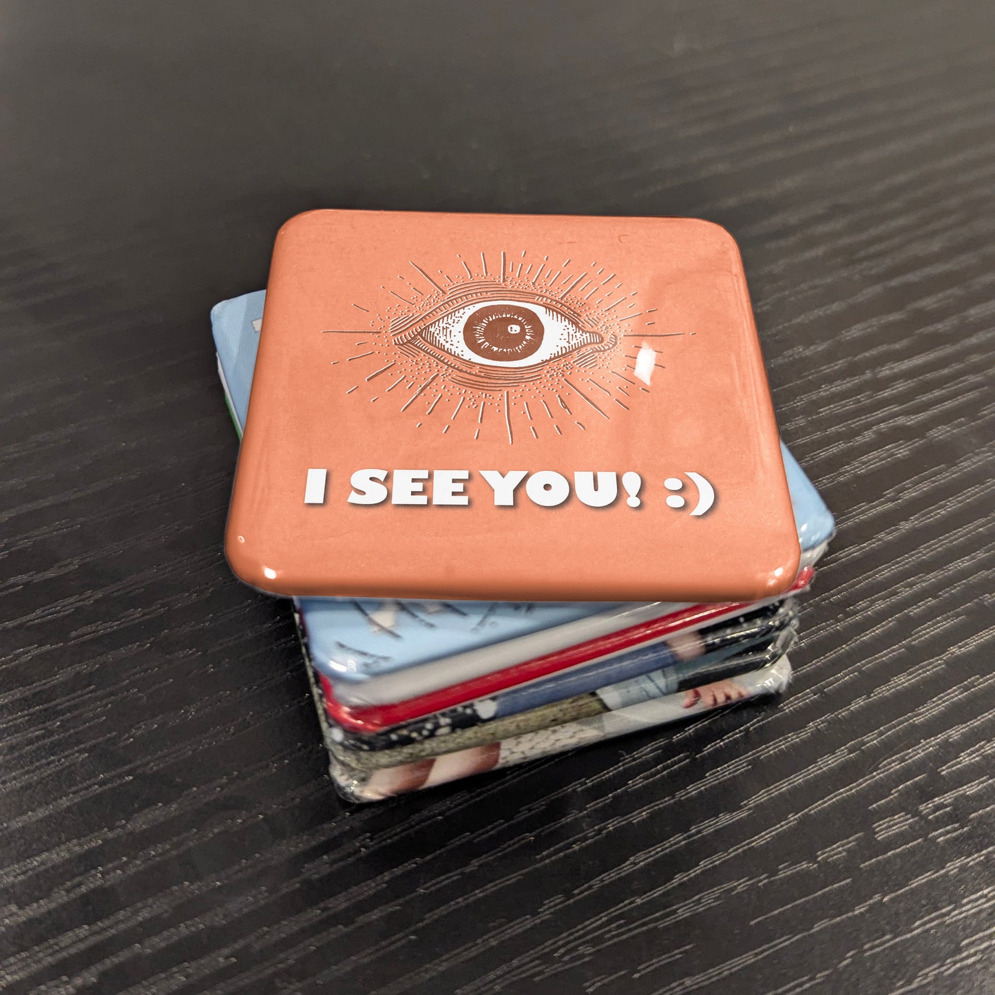 I see you! :) Fridge Magnet - PhiloPerse