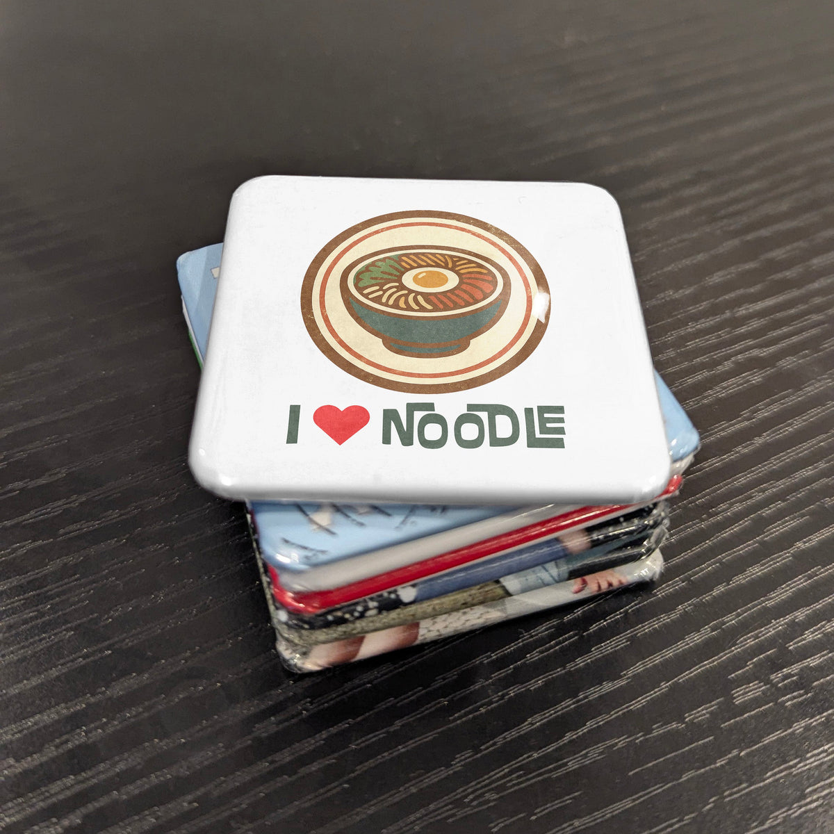 Asia Magnet | I Love Noodle Soul Food of the Ancient Silk Road | 2x2 | Made in Canada