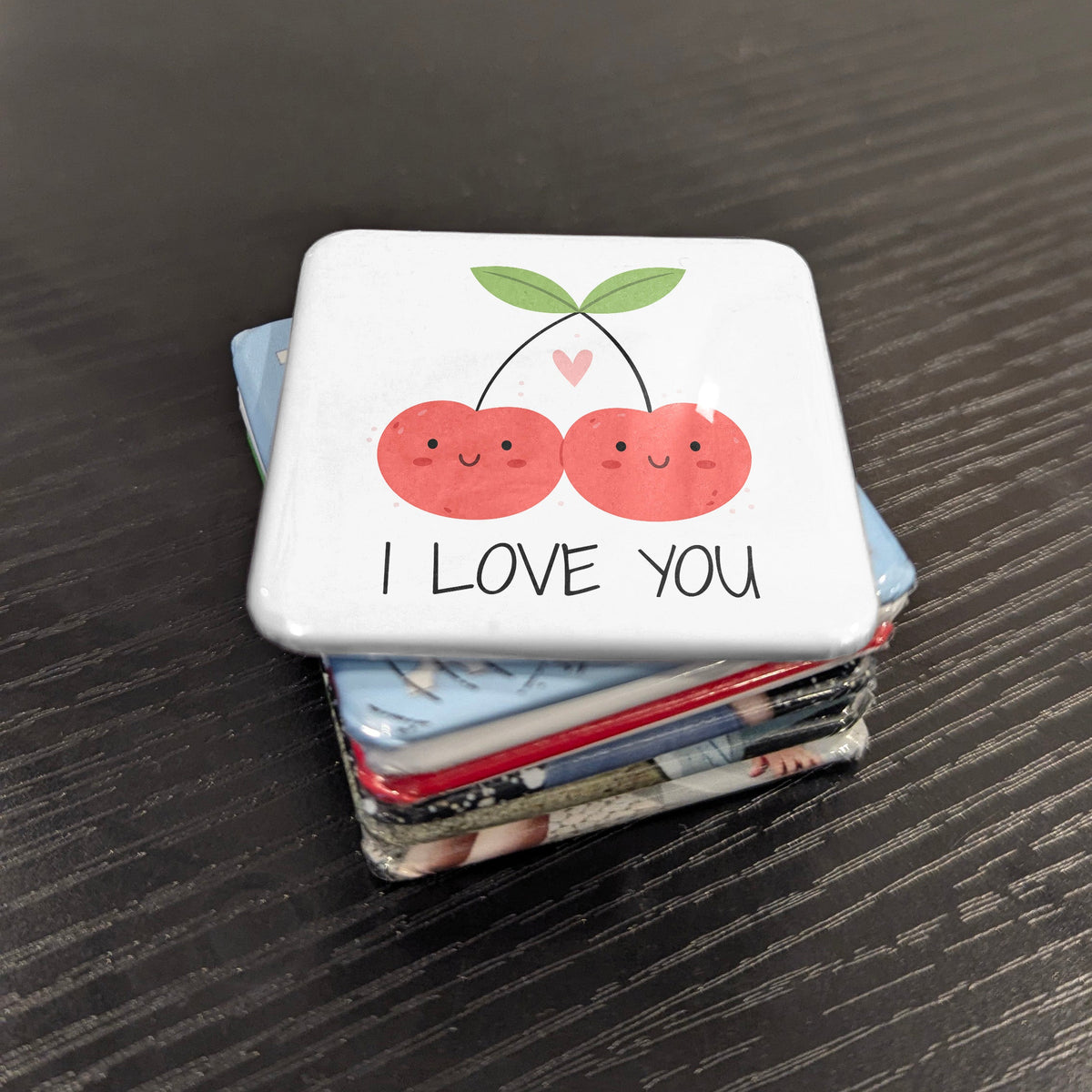 I Love You Cherry Magnet | Better Together | 2×2 | Made in Canada - PhiloPerse