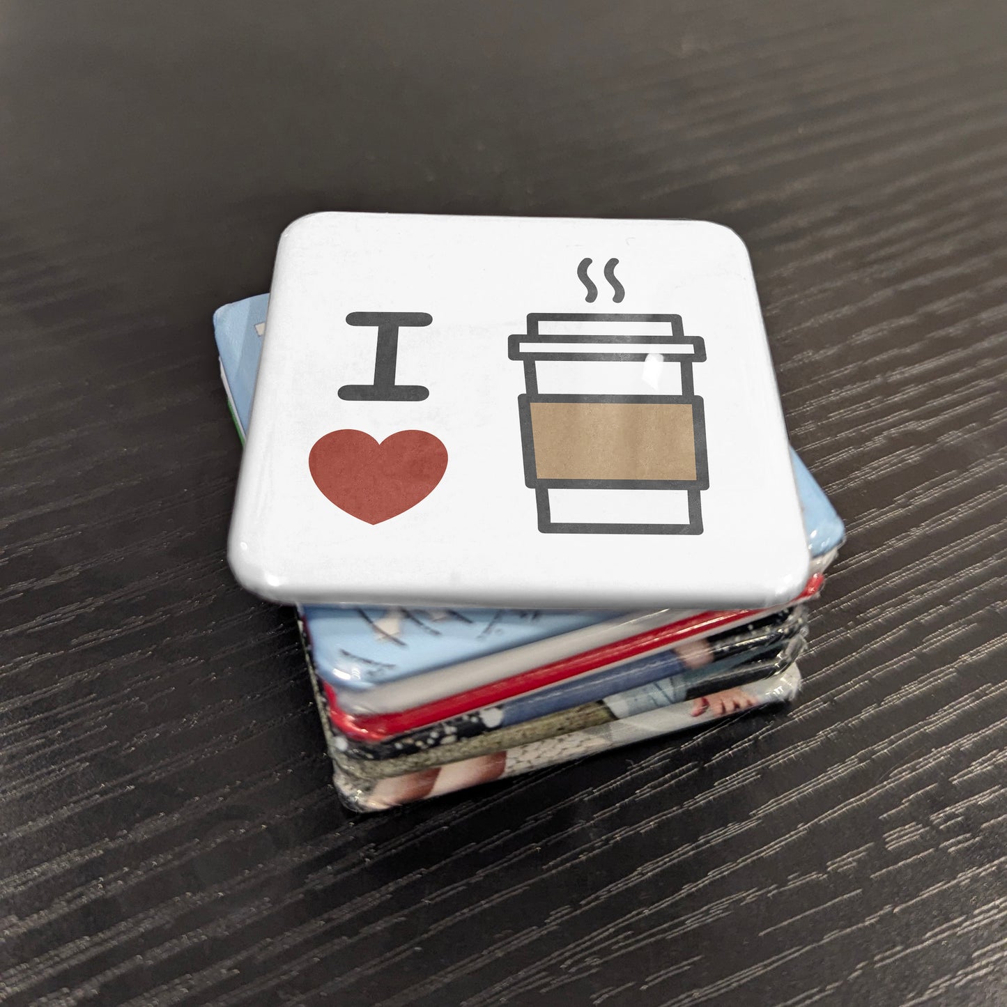 I love coffee Fridge Magnet - PhiloPerse