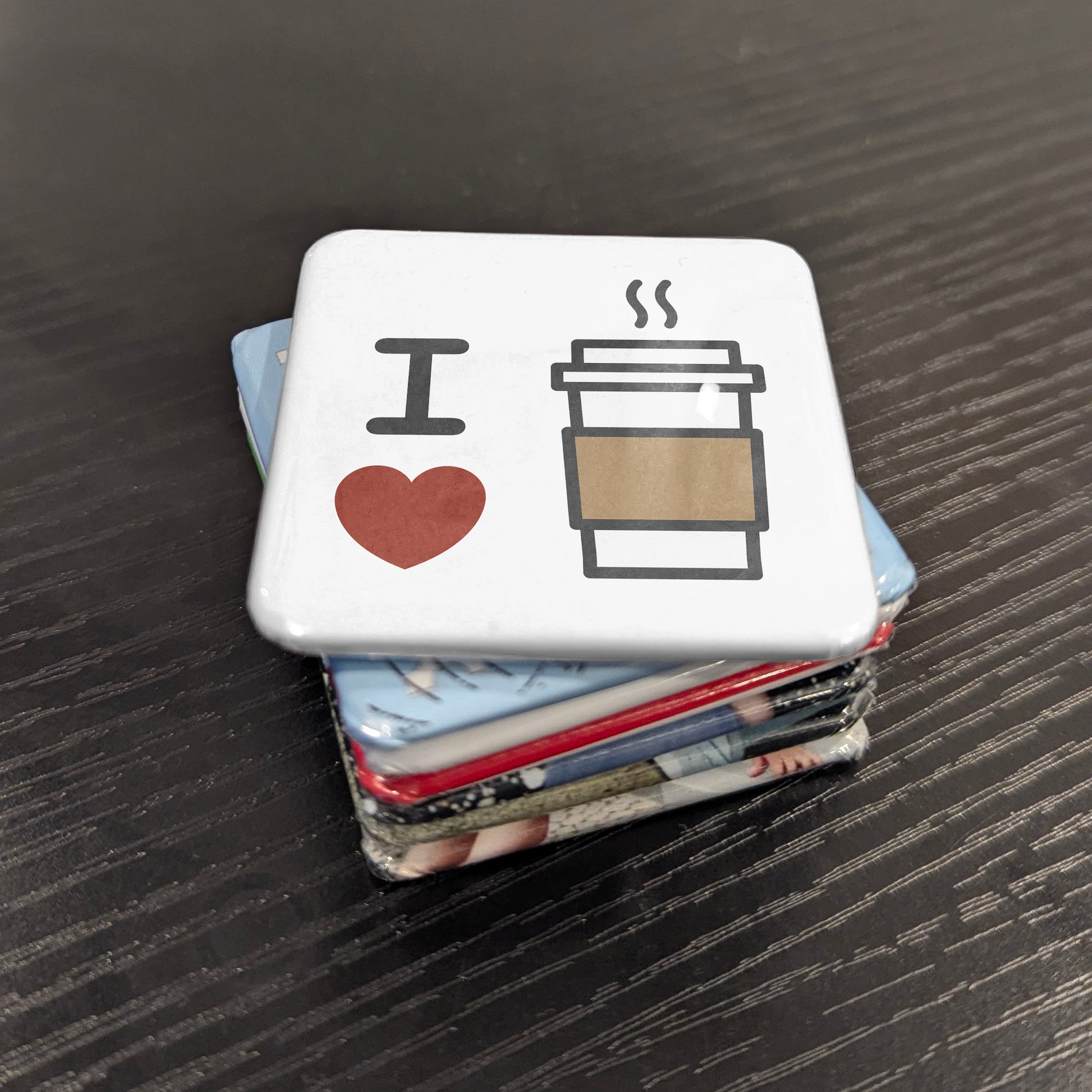 I love coffee Fridge Magnet - PhiloPerse