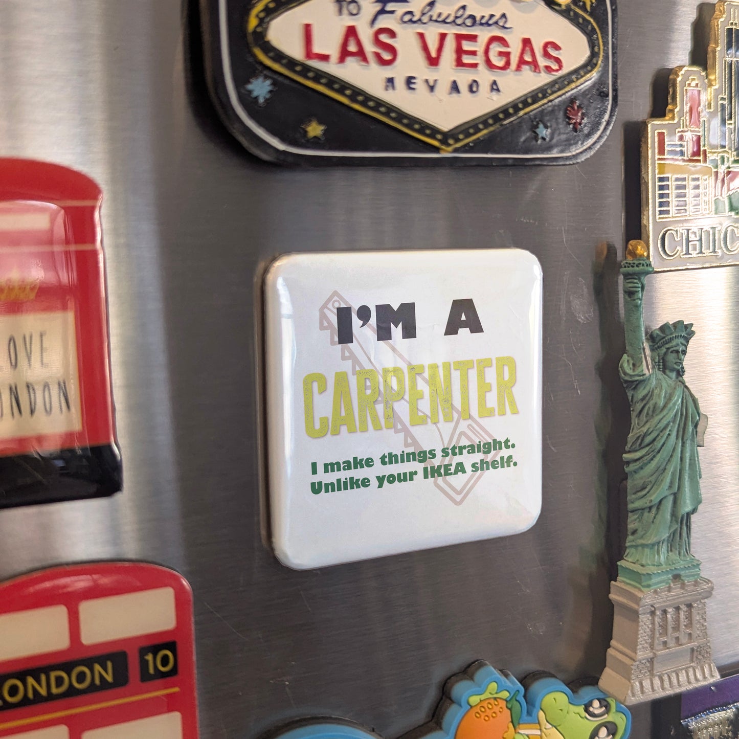 I'm a Carpenter Fridge Magnet - PhiloPerse