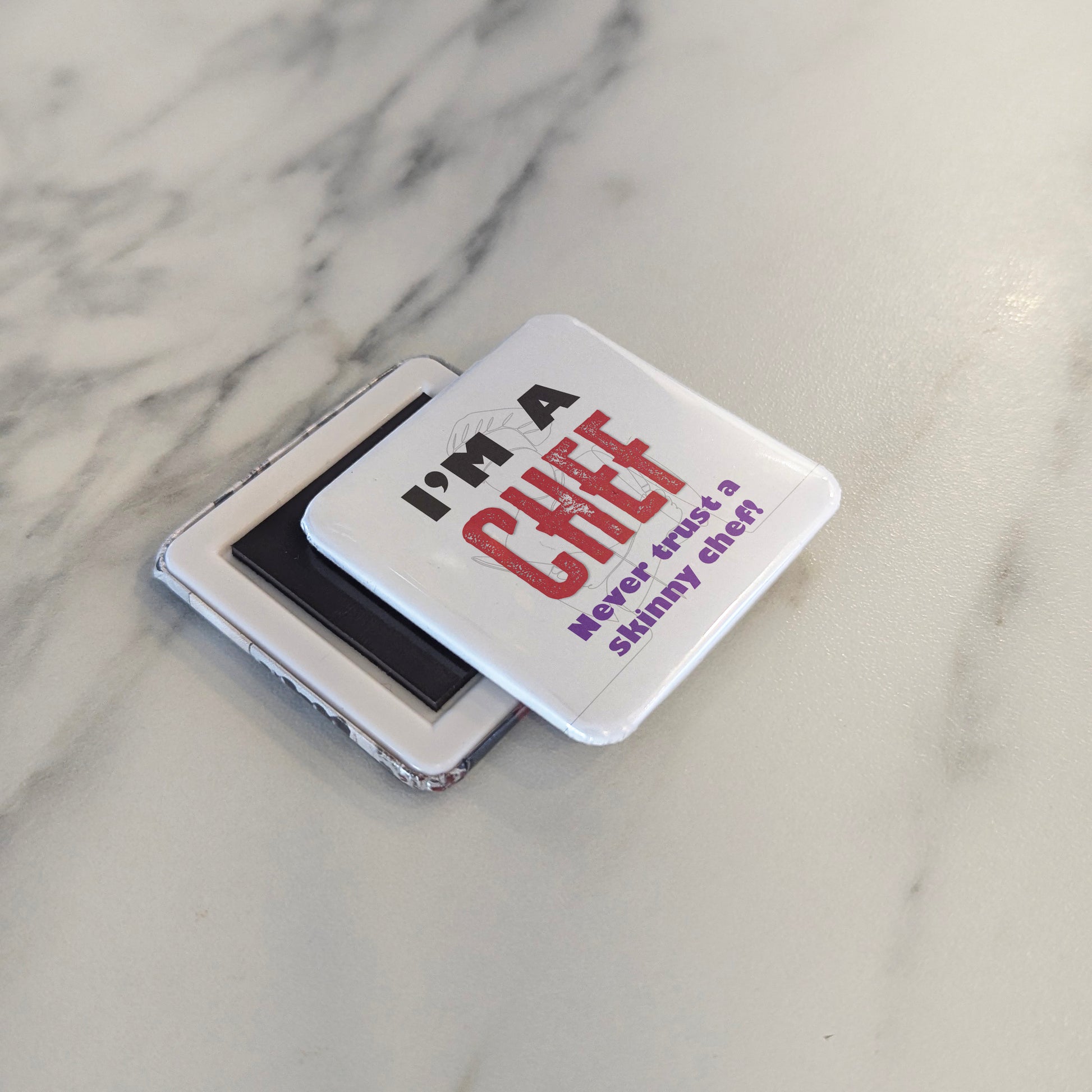 I'm a Chef Fridge Magnet - PhiloPerse