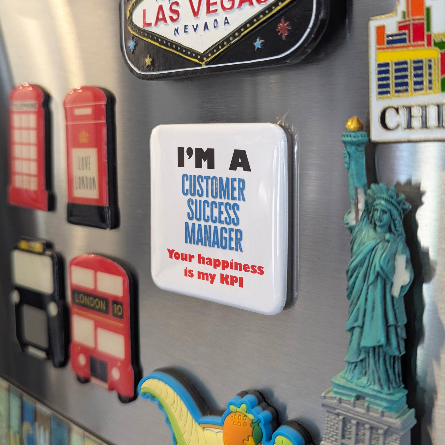 I'm a Customer Success Manager Fridge Magnet - PhiloPerse