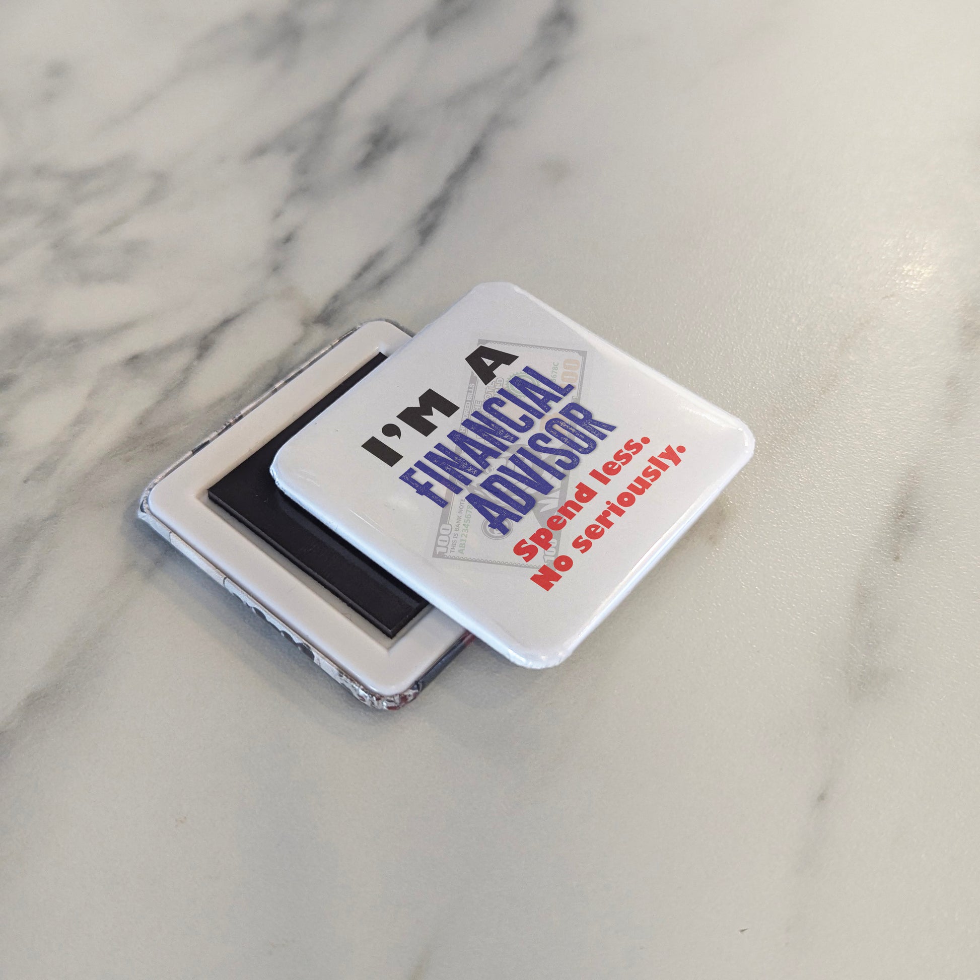 I'm a Financial Advisor Fridge Magnet - PhiloPerse