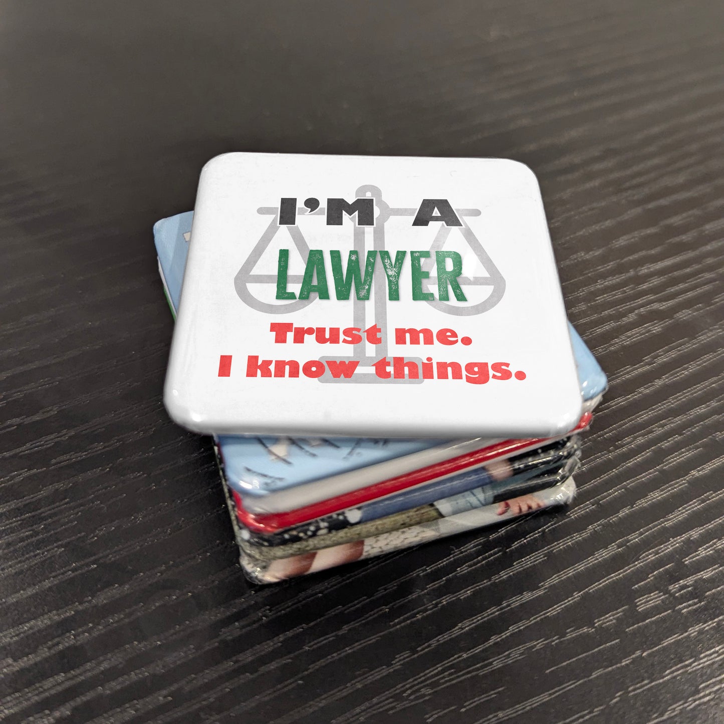 I'm a Lawyer Fridge Magnet - PhiloPerse