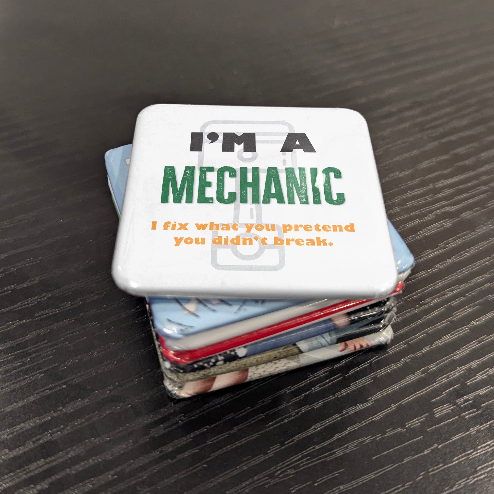 I'm a Mechanic Fridge Magnet - PhiloPerse
