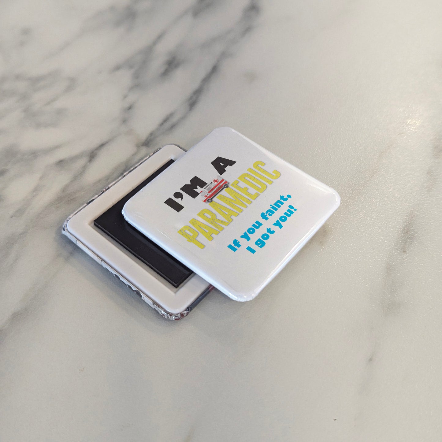 I'm a Paramedic Fridge Magnet - PhiloPerse