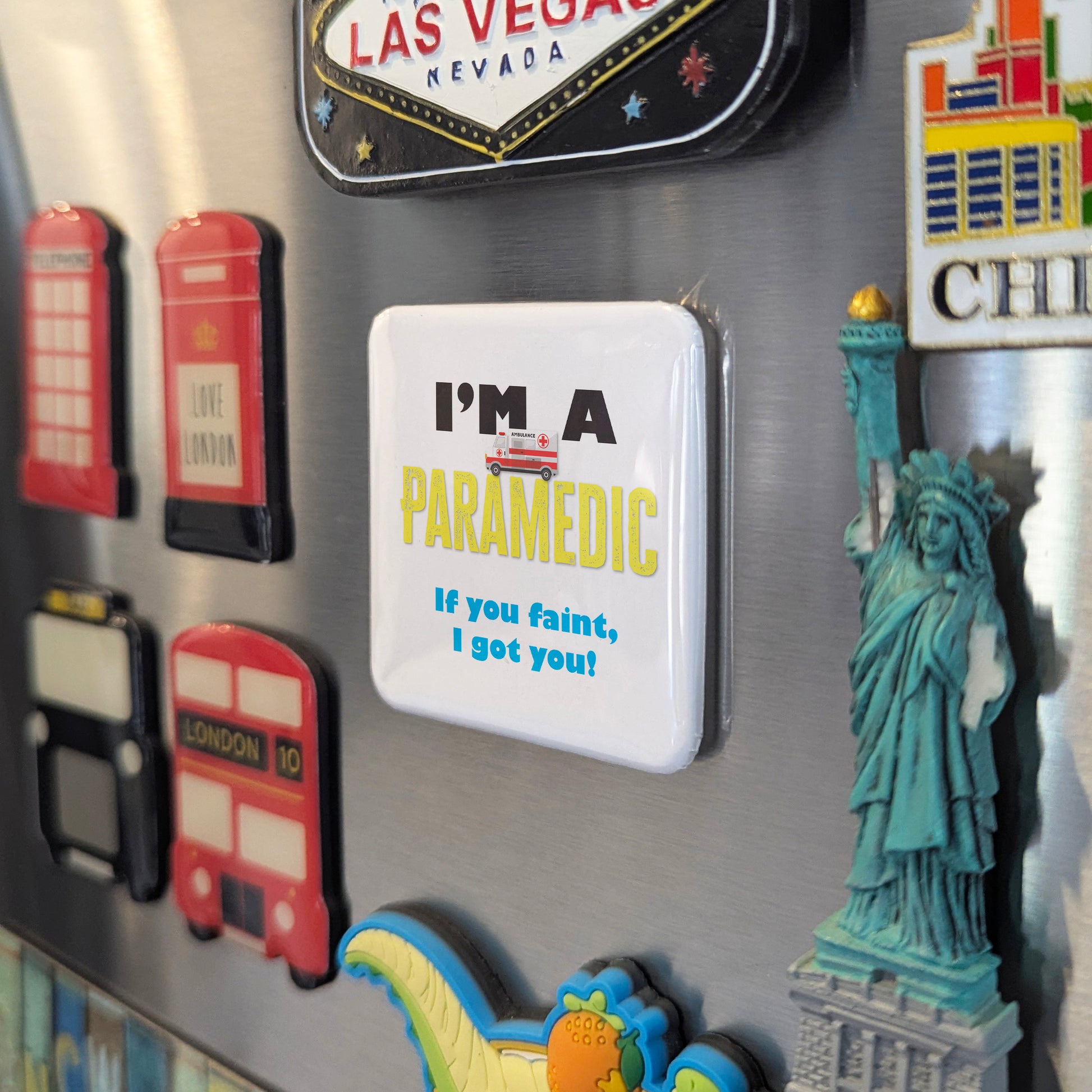 I'm a Paramedic Fridge Magnet - PhiloPerse